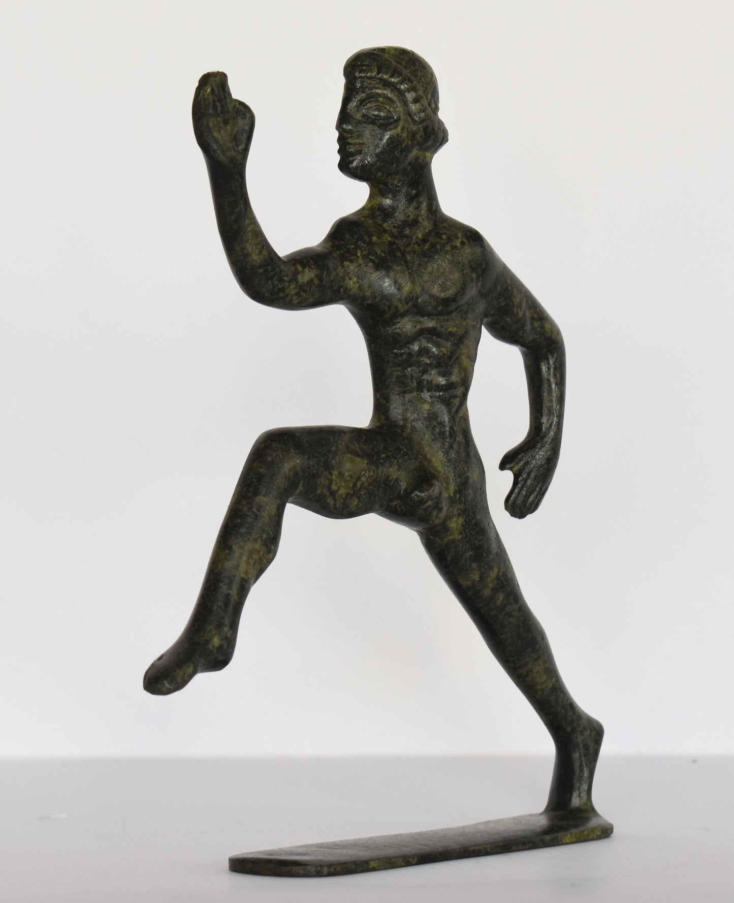 Runner - Foot Race - The prevailing Athletic Contest throughout the Ancient World - Ancient Greek Olympic Games- pure Bronze Sculpture