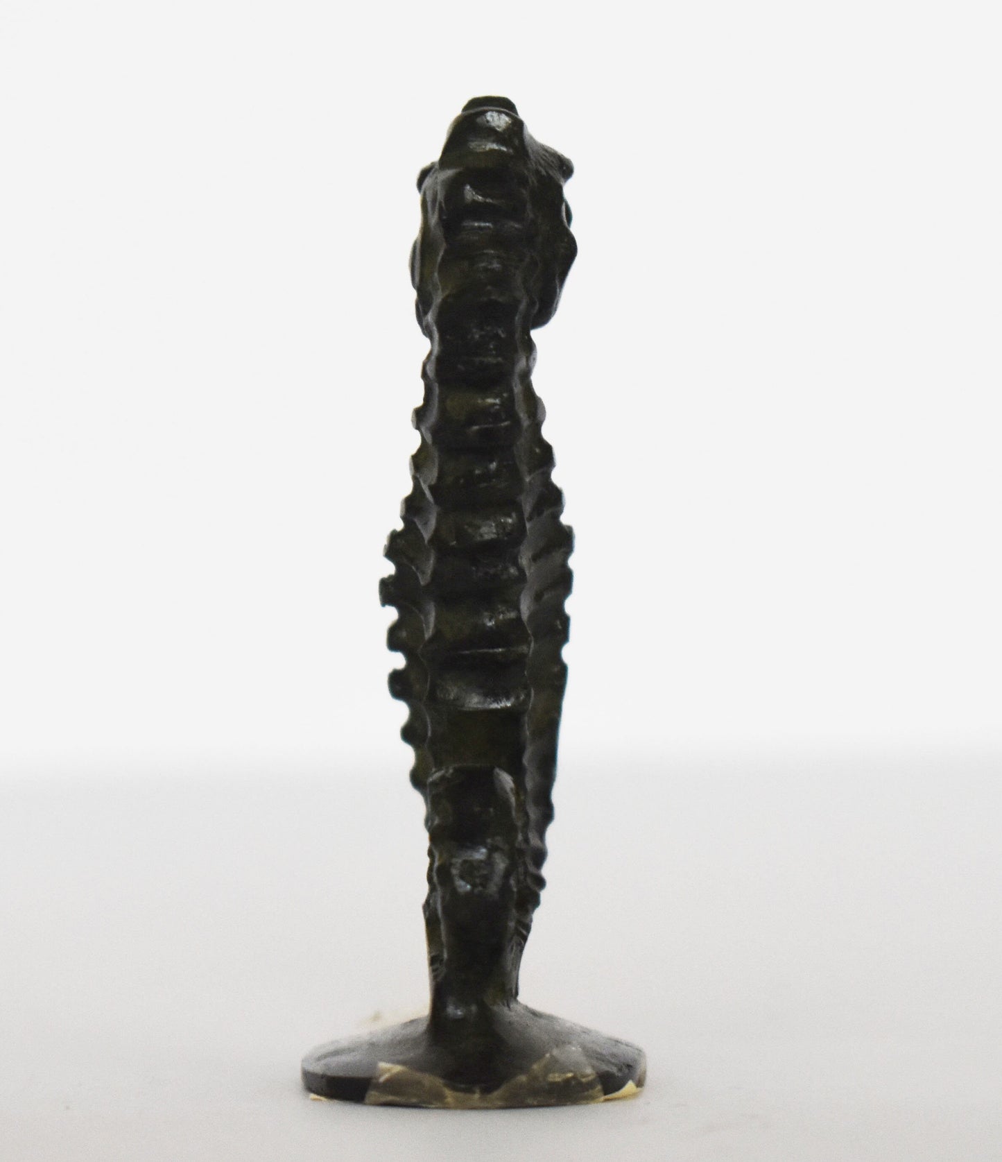 Seahorse - Sea Animal Figurine - pure Bronze Sculpture - Symbol of Poseidon - good luck and protection