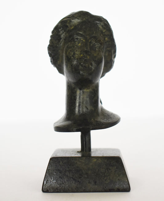 Aphrodite Venus bust - Greek Roman Goddess of love  - pure bronze  statue
