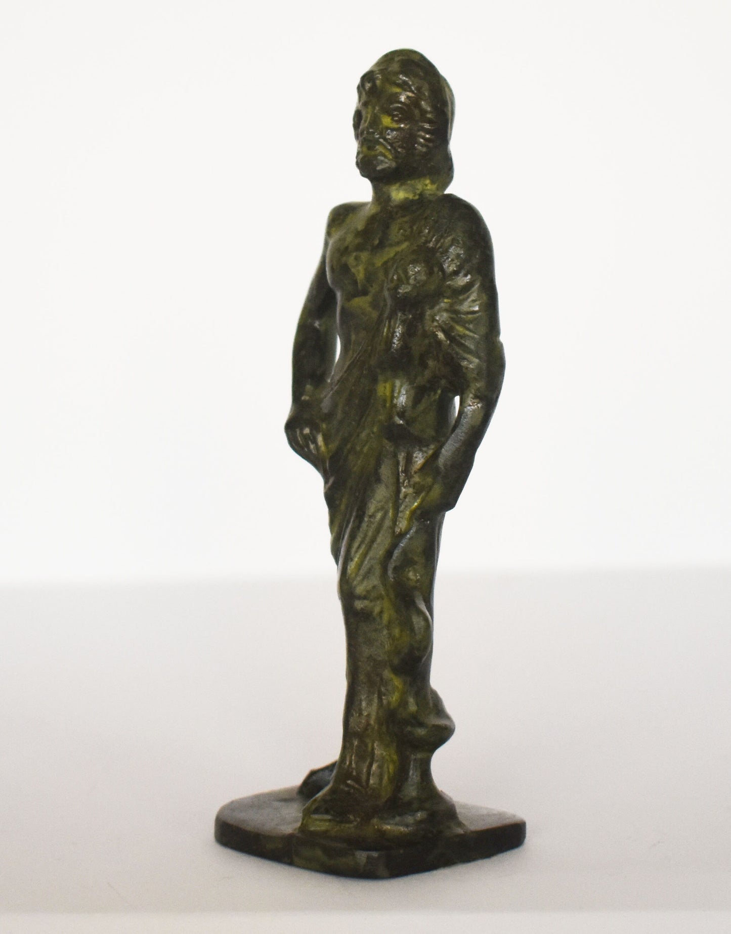 Asclepius - Greek God of Medicine, Healing, Health - Greek Mythology - pure bronze  statue