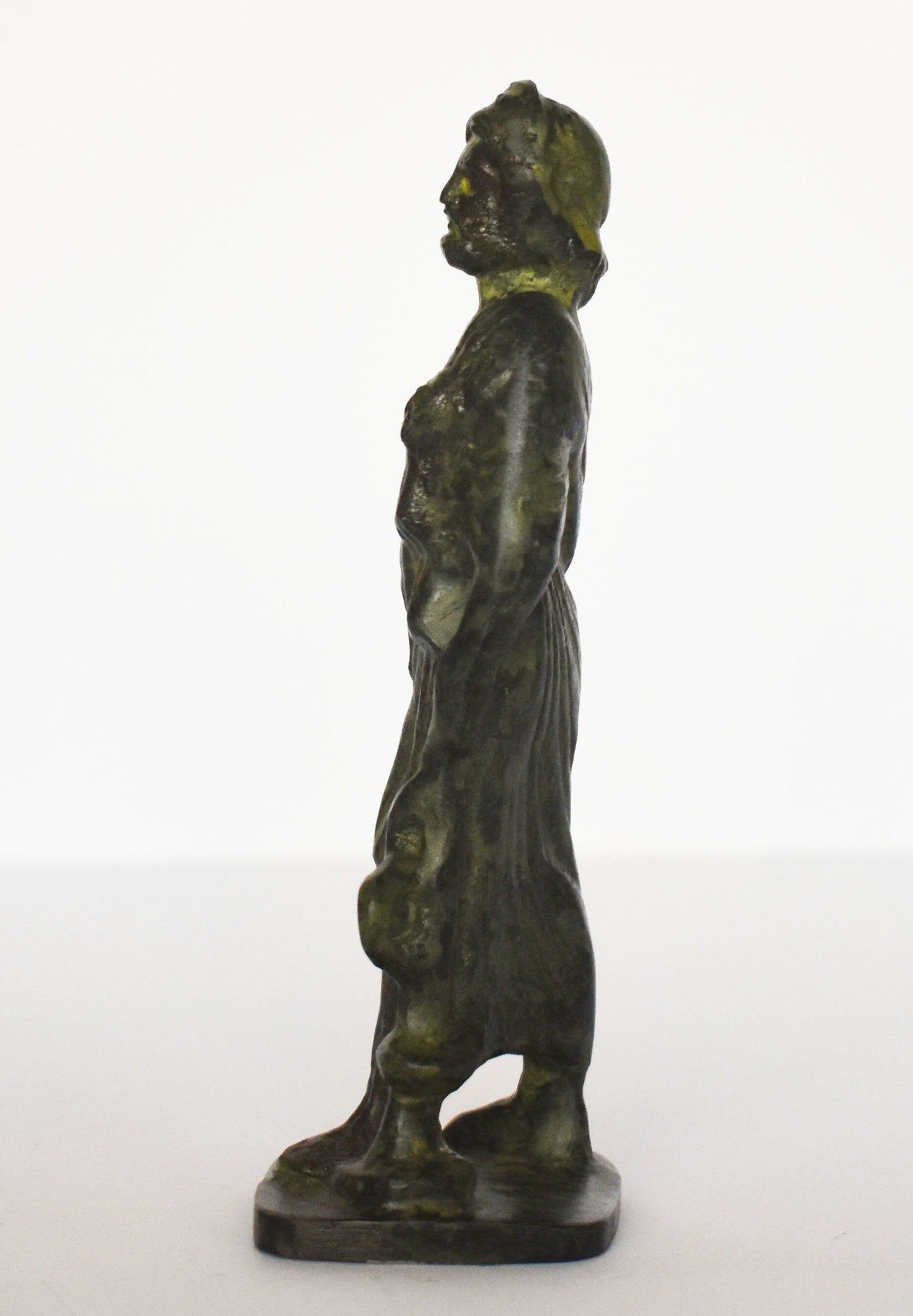 Asclepius - Greek God of Medicine, Healing, Health - Greek Mythology - pure bronze  statue