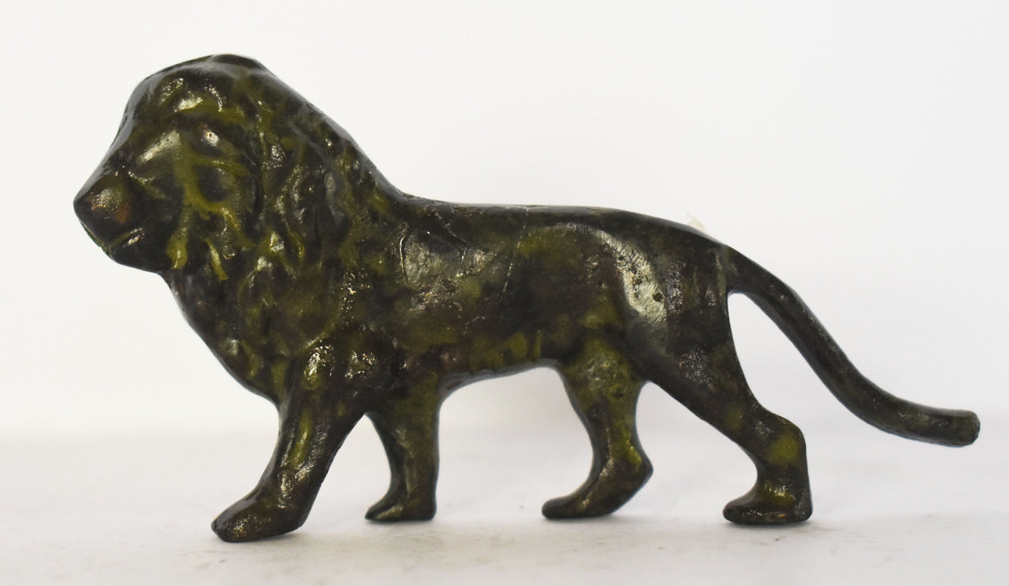 Nemean lion - legendary creature - Hercules killed the Lion by strangling it - pure Bronze Sculpture