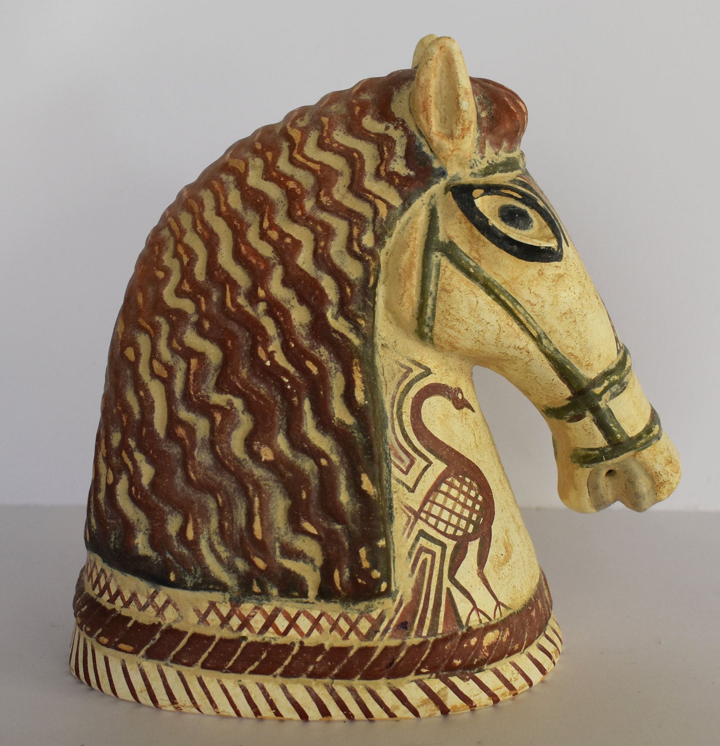 Horse Head - about 500 BC - Symbol of Wealth and Prosperity - Ceramic Artifact