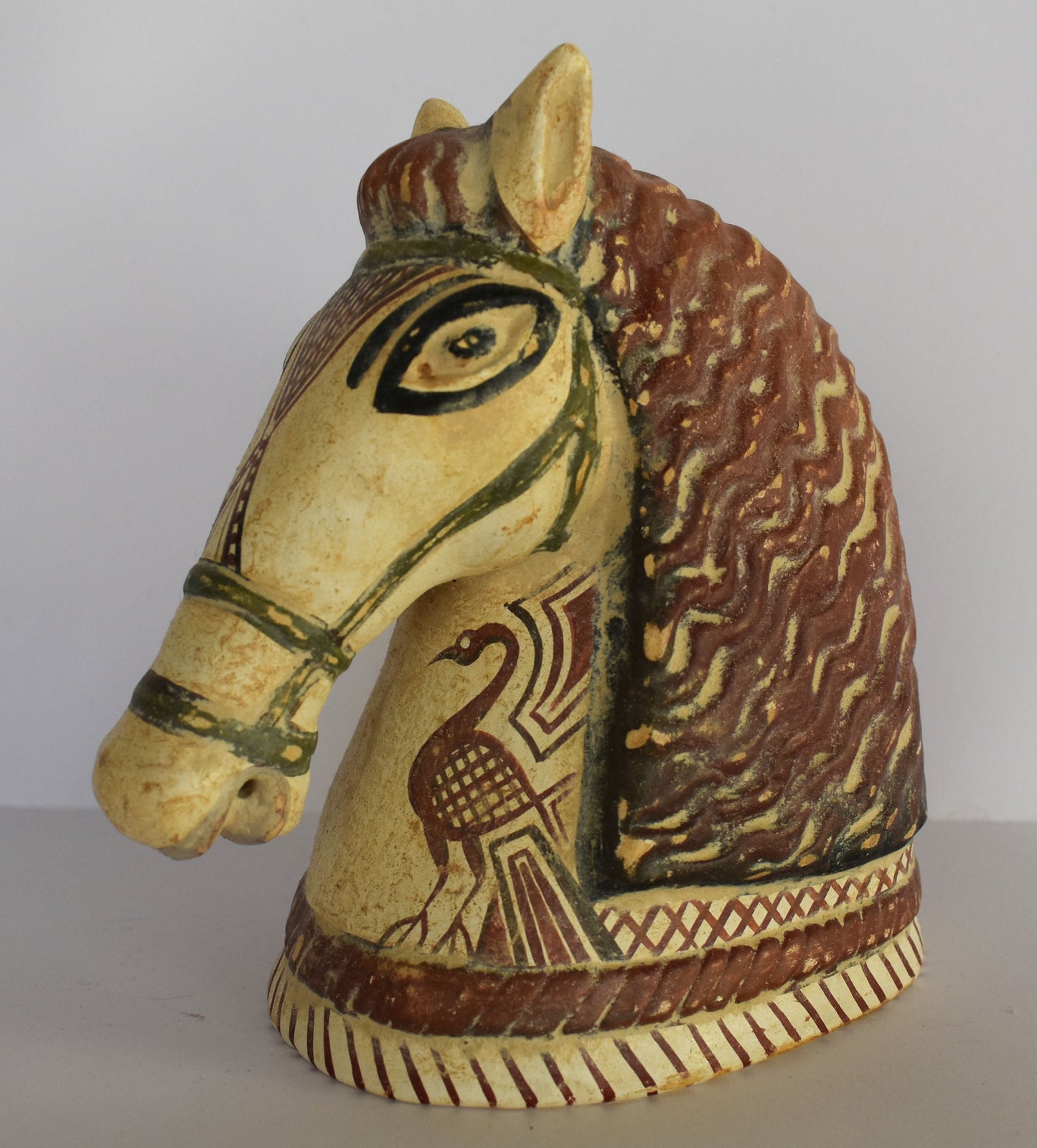Horse Head - about 500 BC - Symbol of Wealth and Prosperity - Ceramic Artifact
