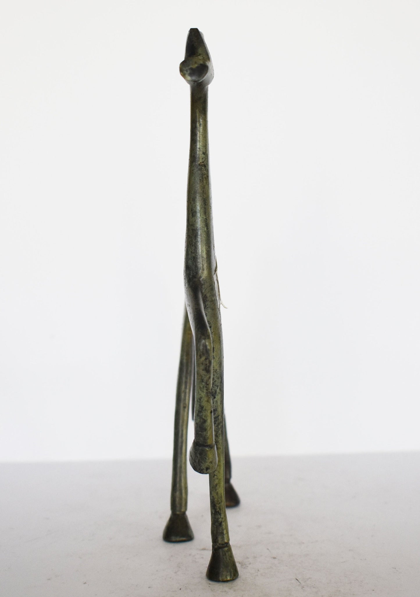 Ancient Greek Horse - pure Bronze Sculpture - Handmade - Symbol of Wealth and Prosperity