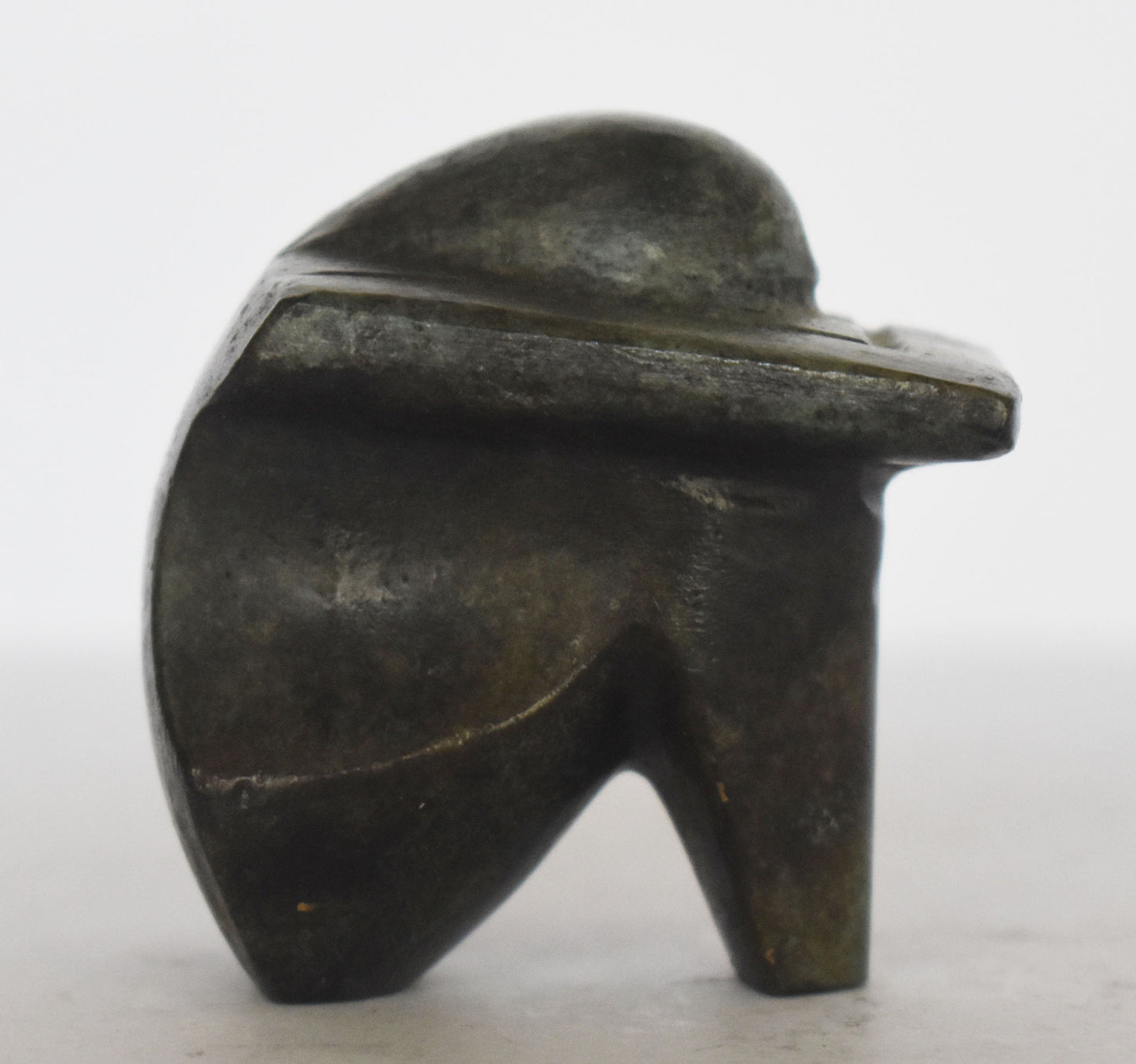 Cycladic figurine - From the islands of the Aegean Sea - Ancient Greek Reproduction  - pure Bronze Sculpture