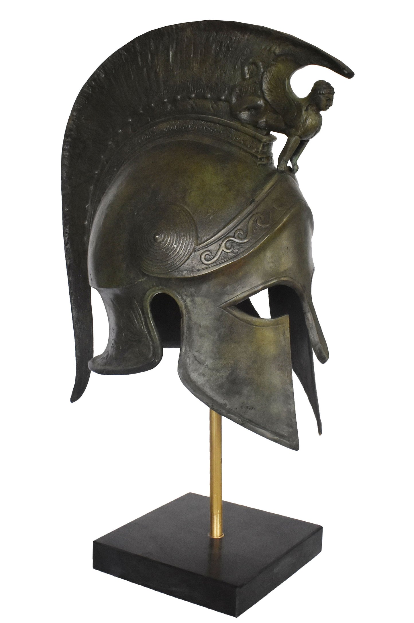 Ancient Greek Spartan Corinthian Helmet - Spartan Spear - Dory - King Leonidas and 300