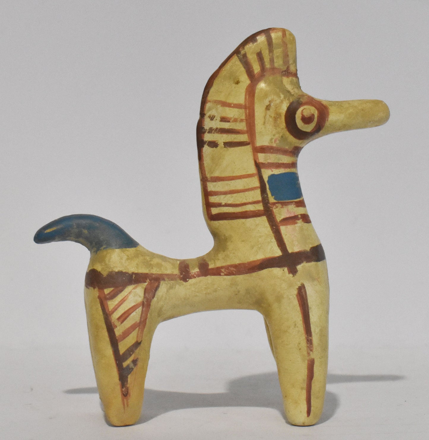 Idol of a Horse - Cyprus - 1100 BC - Symbol of Courage and Integrity- Miniature - Museum Reproduction - Ceramic Artifact
