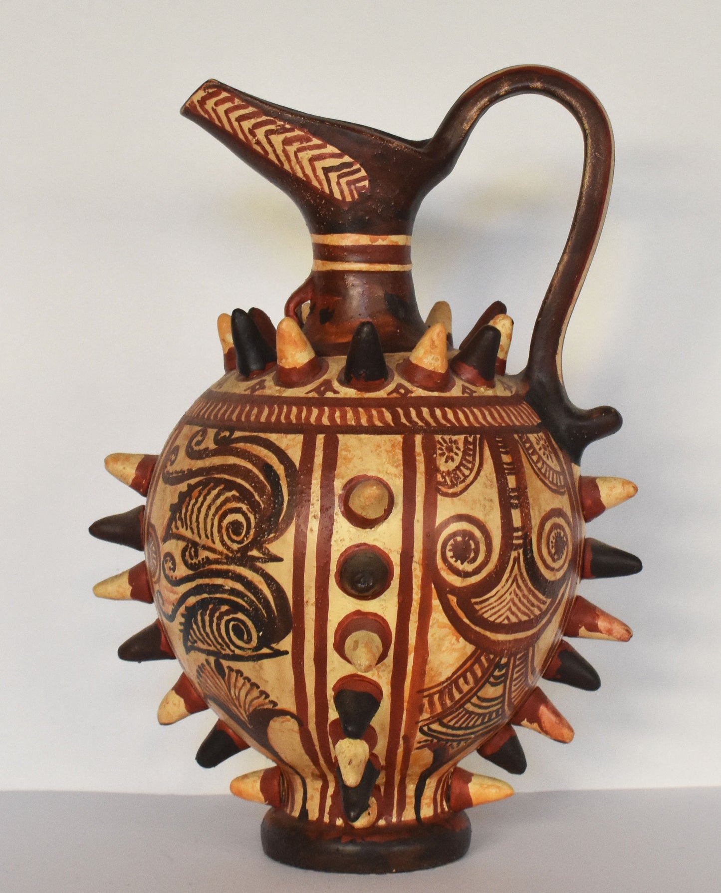 Ceramic Pitcher- Minoan Period - 1800 BC - Knossos, Heraklion- Crete - Ceramic Vase