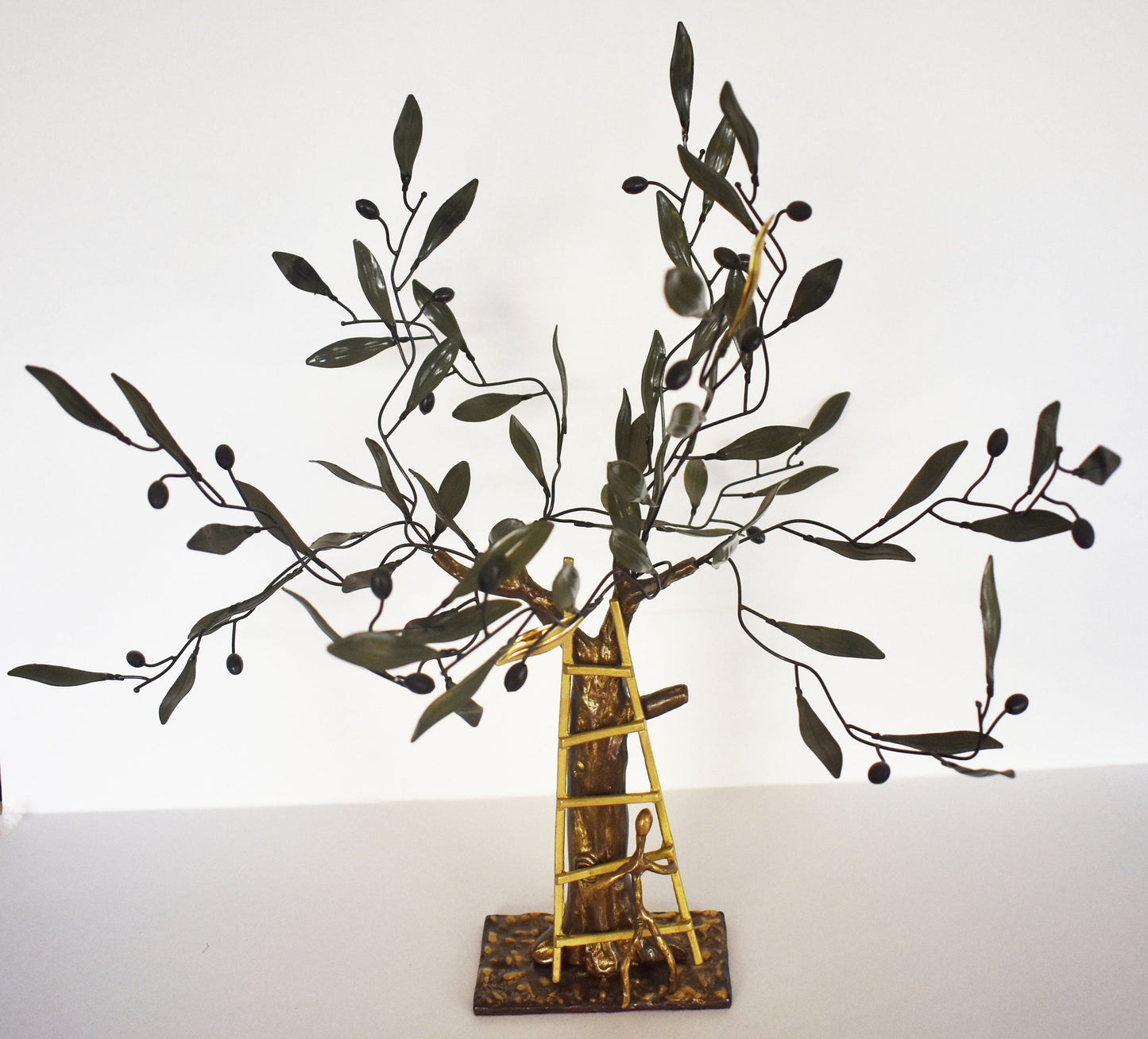 Olive Tree - Ancient Greek Symbol of Peace, Wisdom, Fertility, Prosperity, Immortality and Success - pure bronze  statue