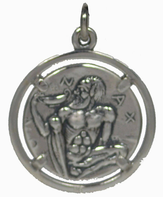 Silenus, Companion of the God - Dionysus Bacchus, God of Wine - Naxos Sicily Tetradrachm - 461-430 BC - Coin Pendant - 925 Sterling Silver