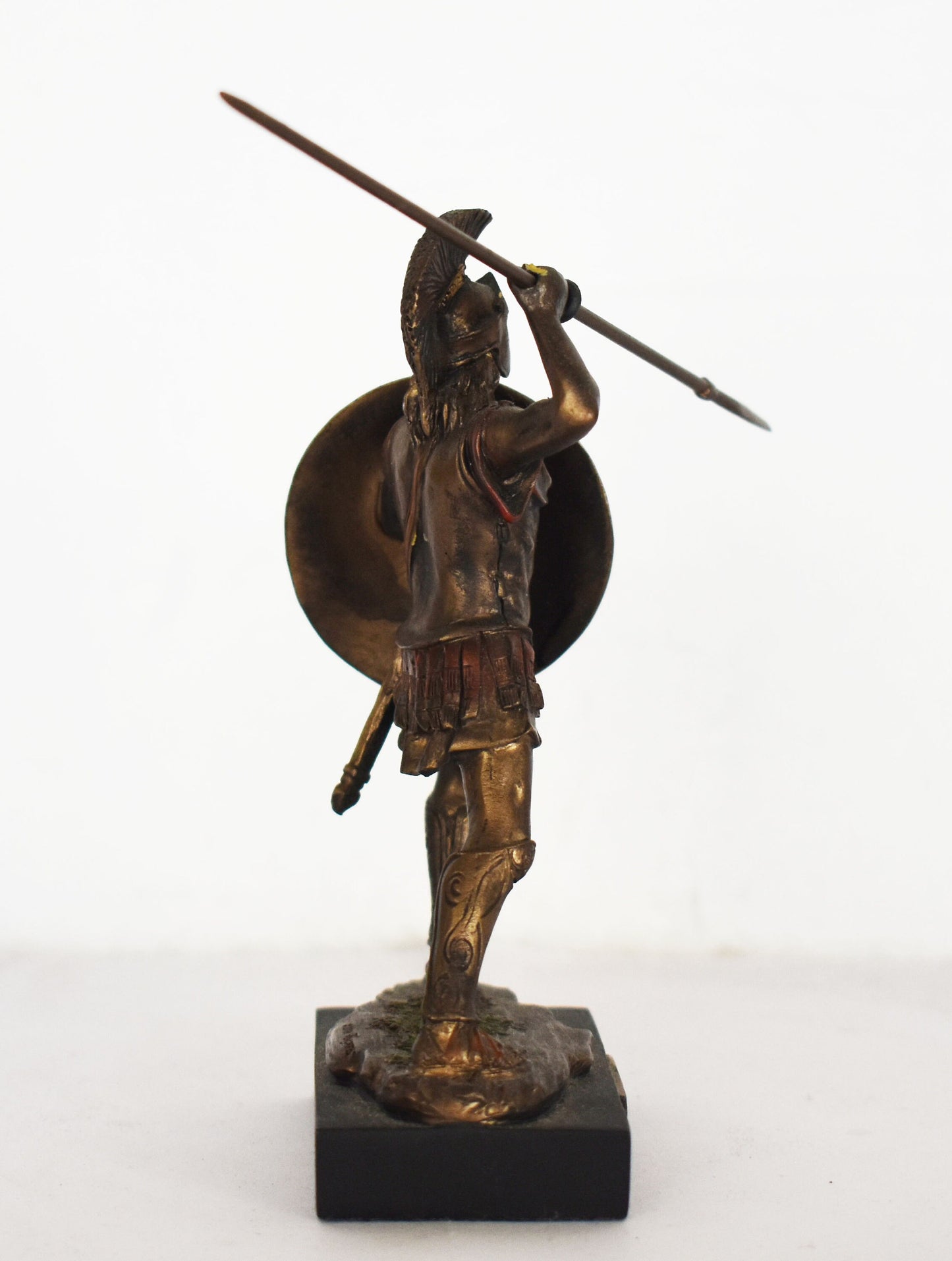 Spartan Hoplite Mini - King Leonidas and 300 - Battle of Thermopylae - 480 BC - Cold Cast Bronze Resin