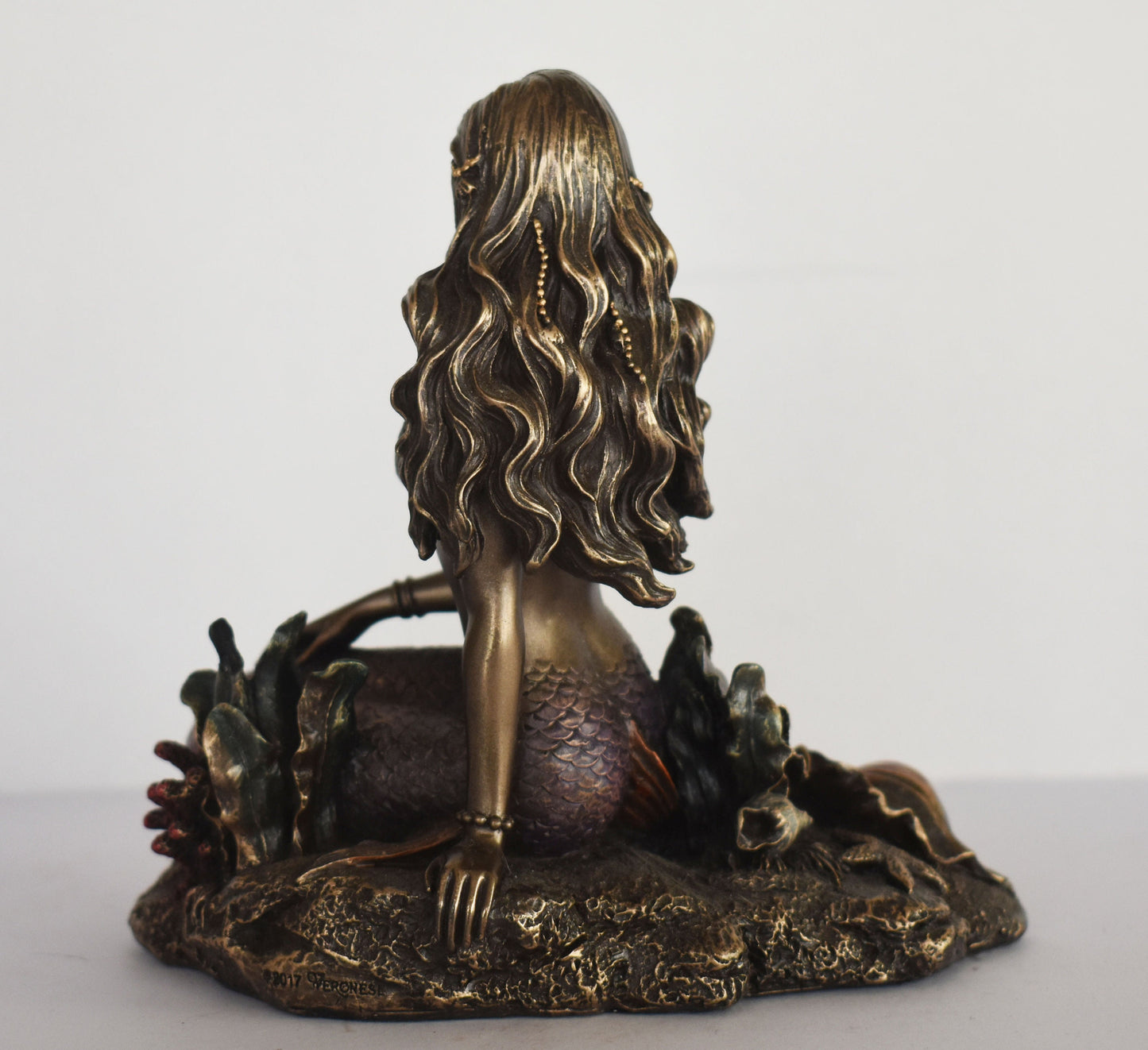 Thessalonike - Mermaid - Sister of Alexander The Great - Fountain of Immortality Legend - Sailor's Question - Cold Cast Bronze Resin