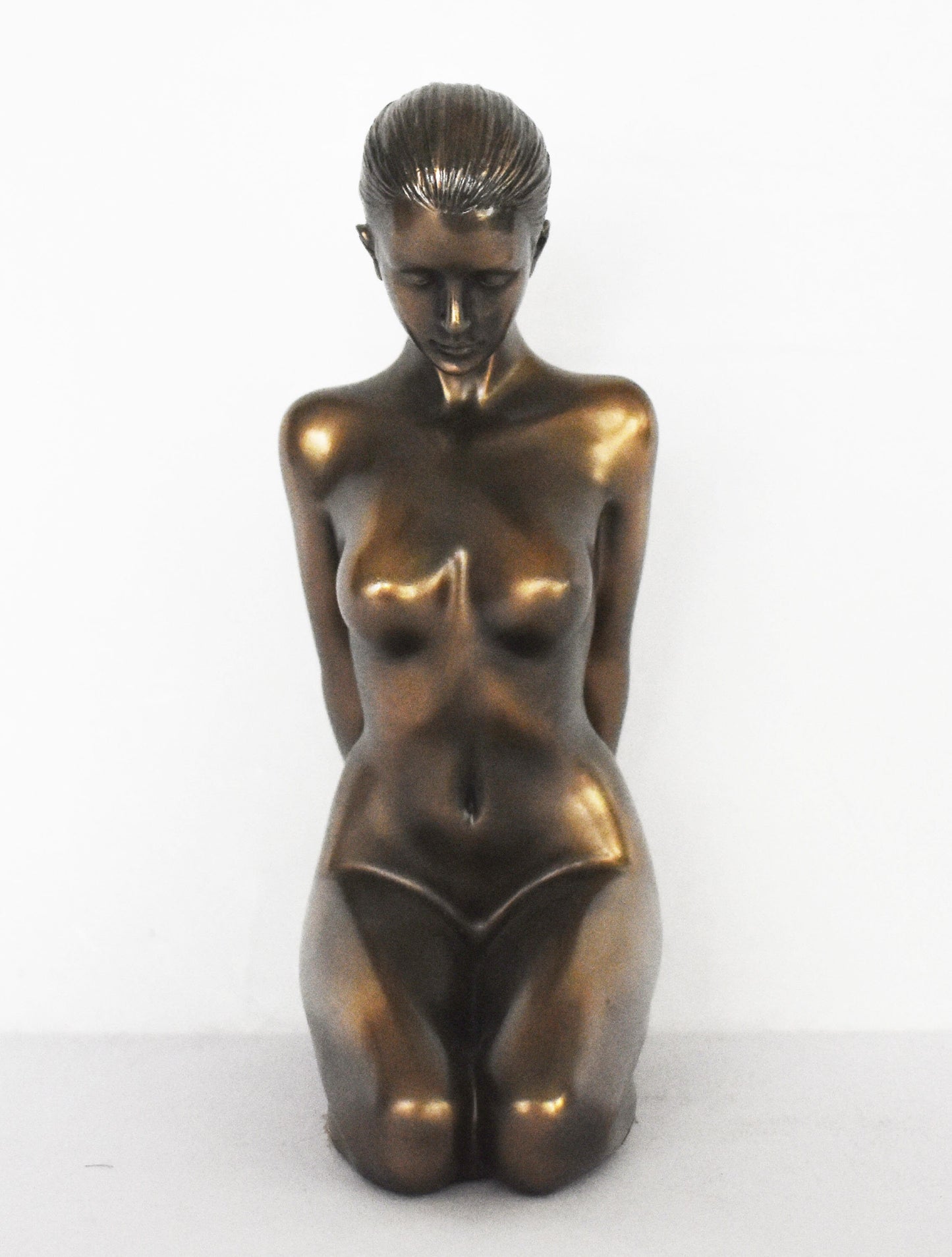 Naked Female Statue - physical attraction, emotional connection, admiration - Erotic - Cold Cast Bronze Resin