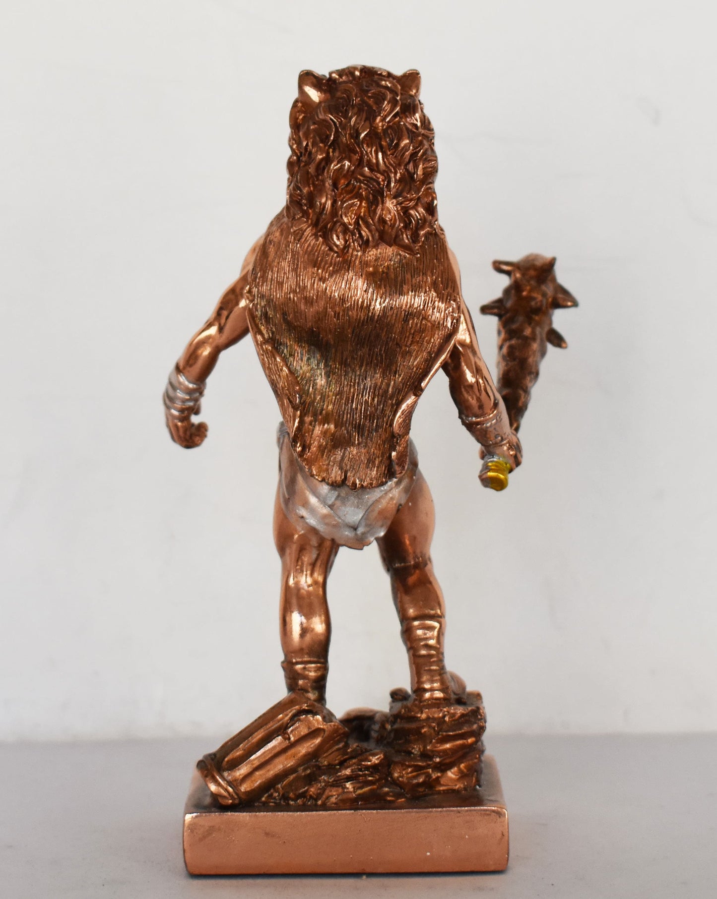 Hercules - Heracles - The most popular Greek Divine Hero - The 12 Labours - Strong, Brave and Masculine - Copper Plated Alabaster