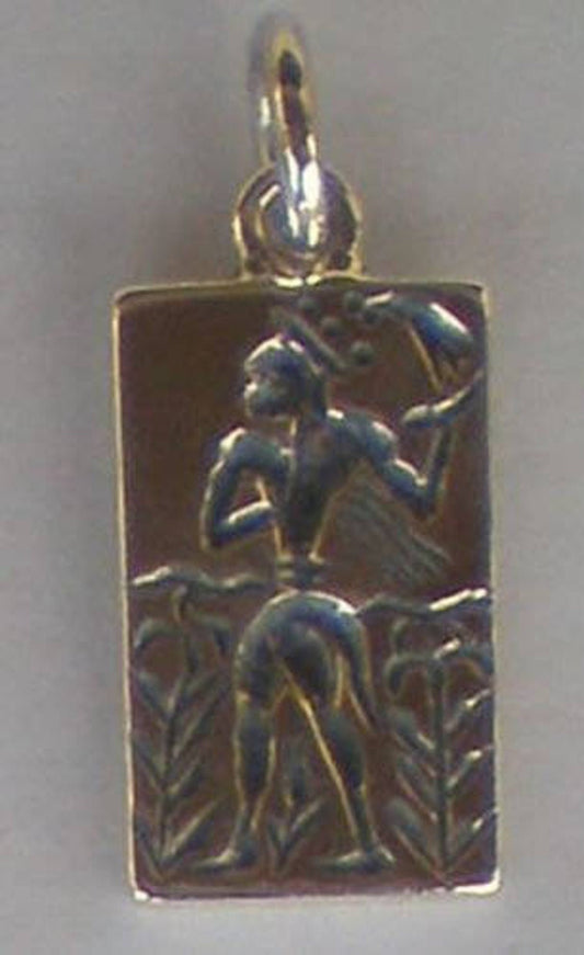 Prince of the Lilies - Bronze Age - Minoan Civilization - Knossos Palace - Crete - Ancient Greece  - Pendant - 925 Sterling Silver