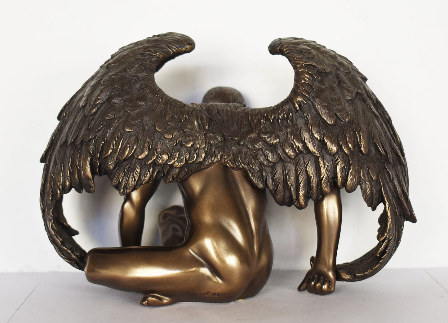 Fallen Angel - An angel who rebelled against God and was exiled from heaven - Tempt Humans to Lawlessness - Cold Cast Bronze Resin