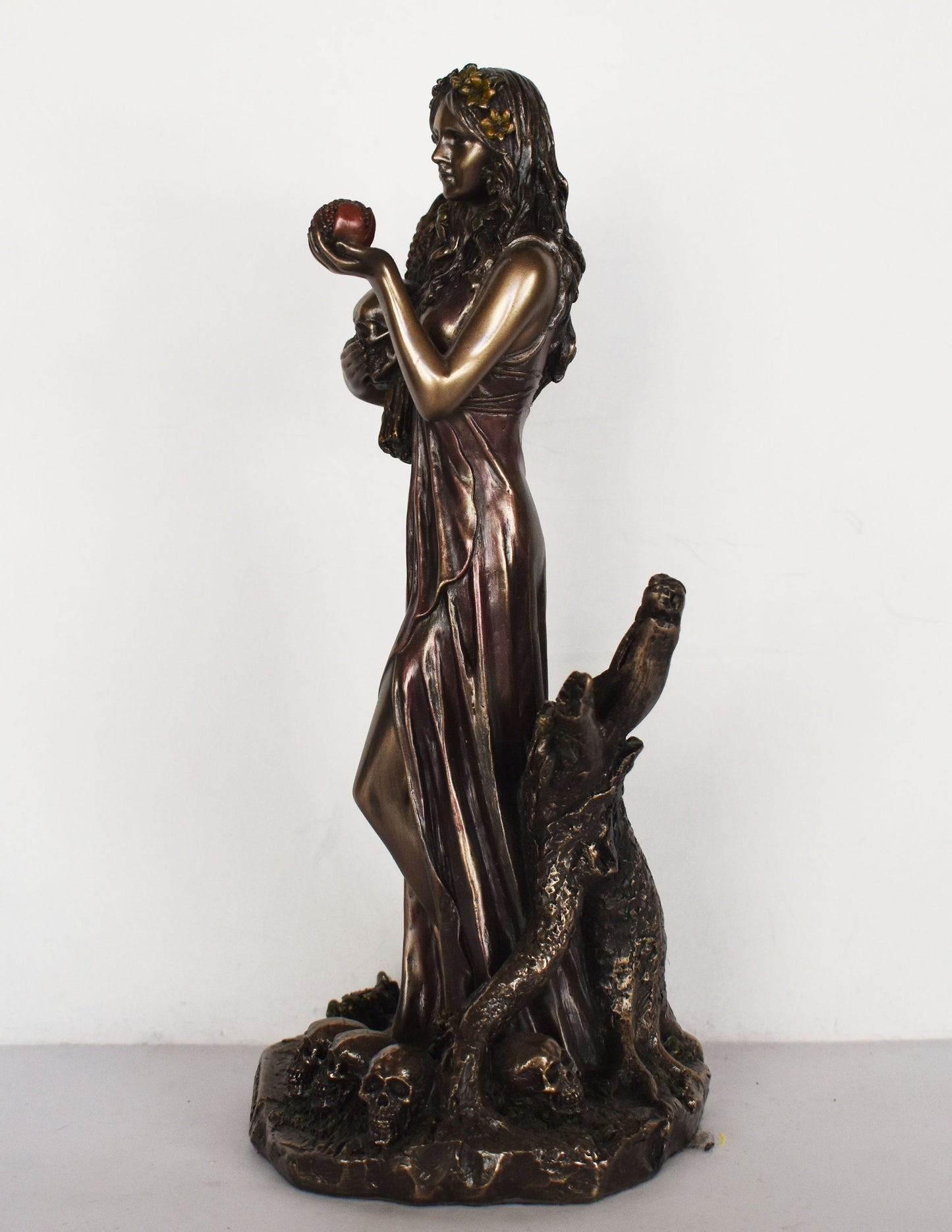 Persephone - Dual Deity - Daughter of Demeter and Zeus - Wife of Hades and the Queen of the Underworld - Cold Cast Bronze Resin