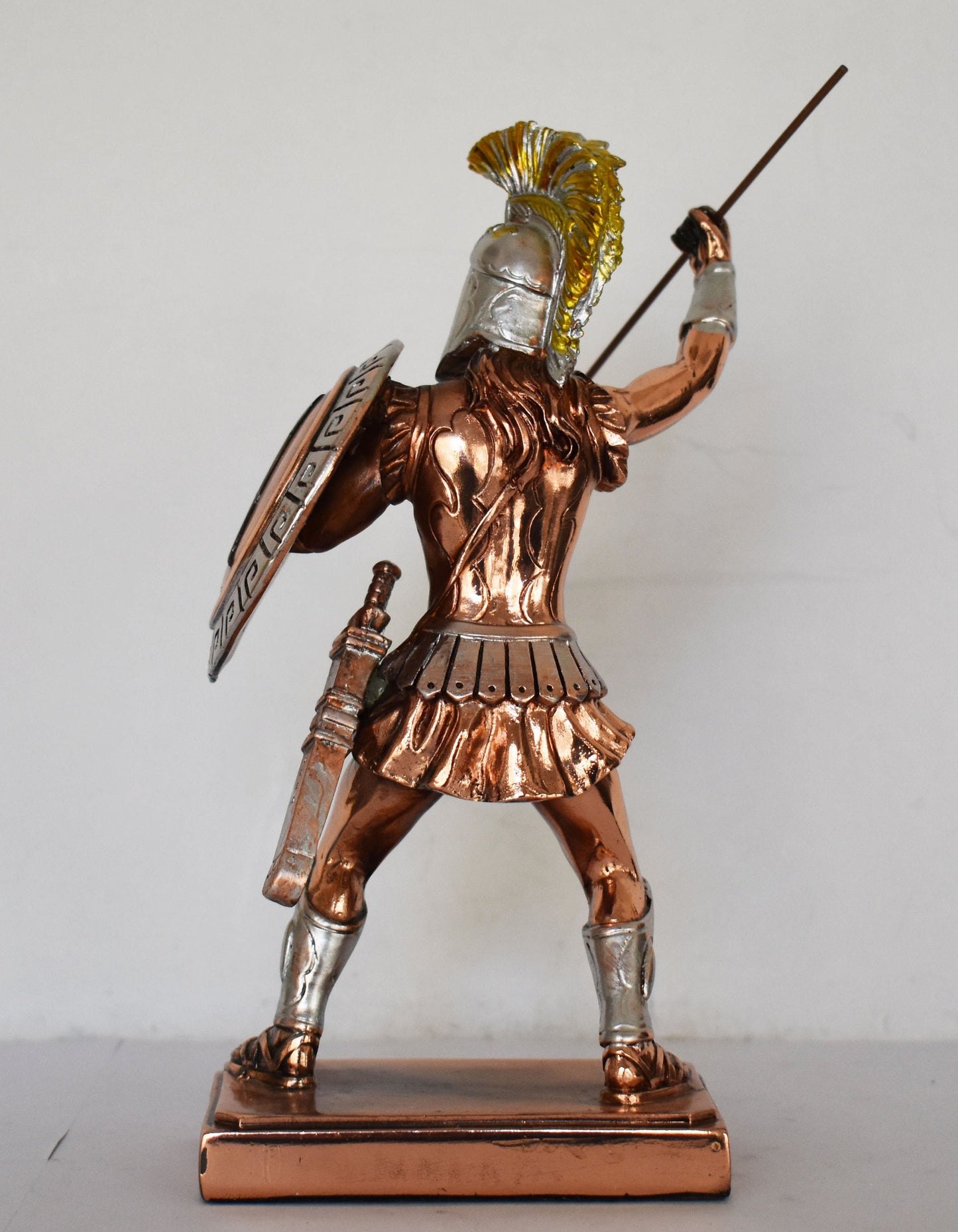 Leonidas - Spartan King - 300 - Battle of Thermopylae - 480 BC - the ultimate embodiment of Spartan values - Copper Plated Alabaster