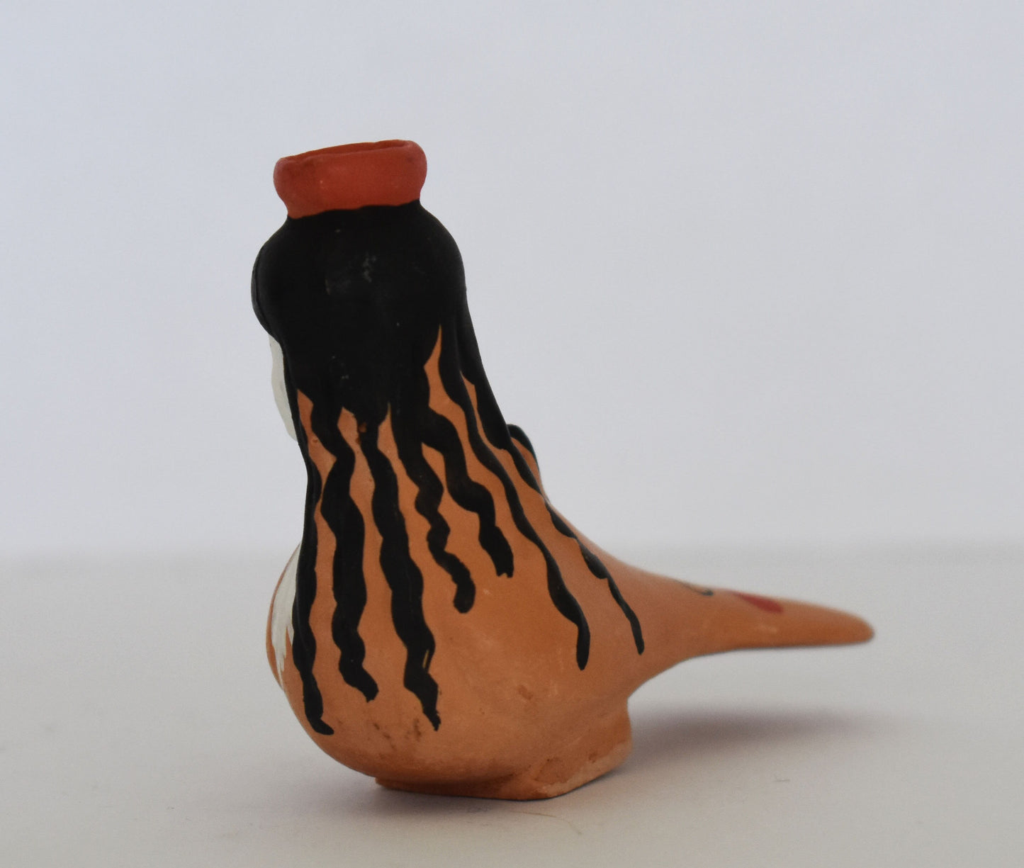 Terracotta Miniature in the form of a Siren - 550–500 BC - Rhodes Island - Greece - Reproduction - Ceramic Artifact