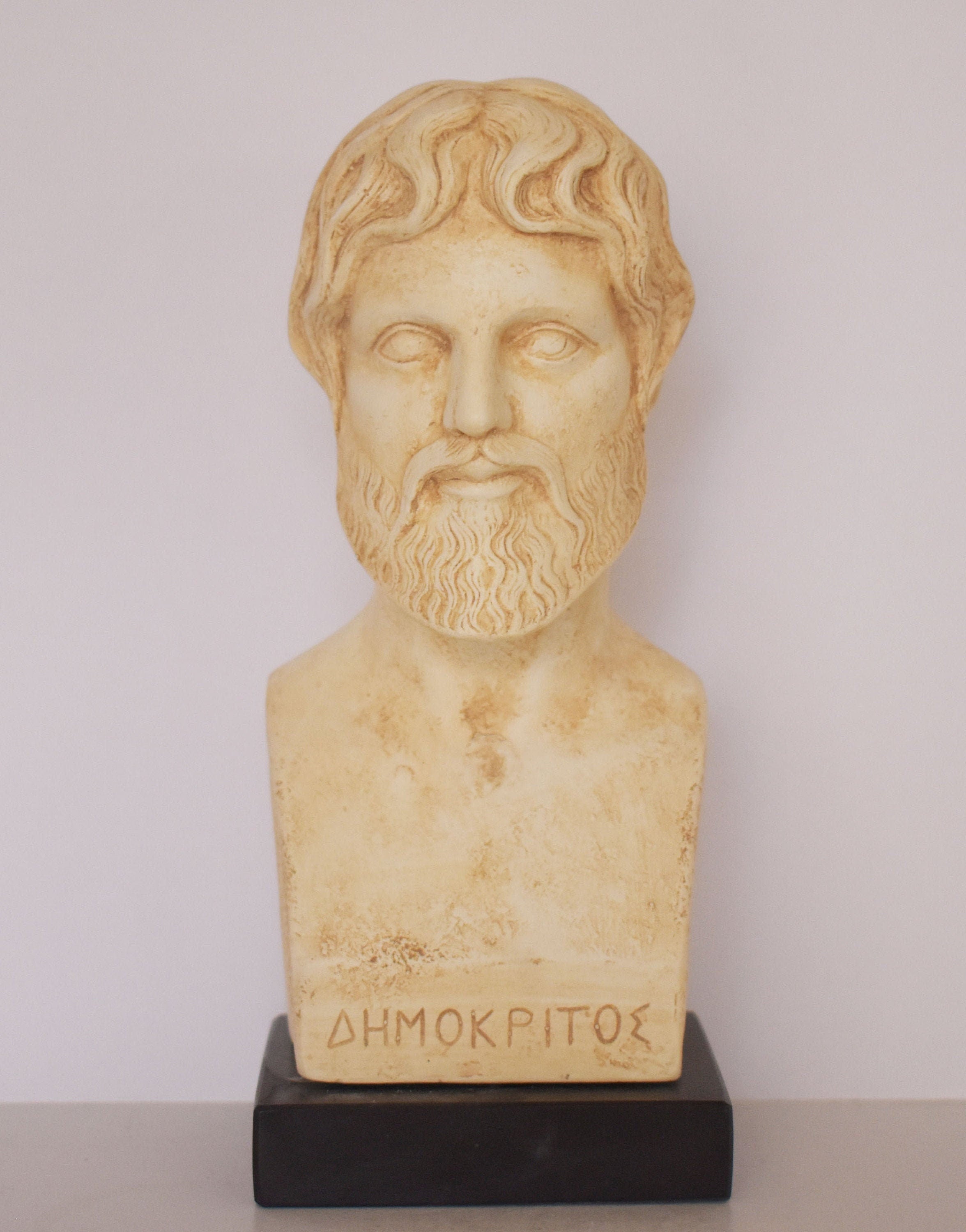 Democritus - 460-370 BC - Ancient Greek Philosopher - The Atomic Theor ...