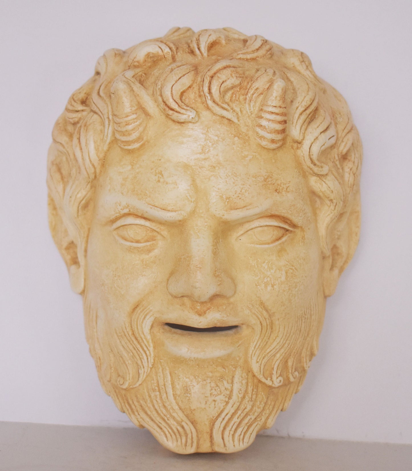 Pan Mask - God of the Wild, Shepherds, Rustic Music and Companion of the Nymphs - Wall Decoration