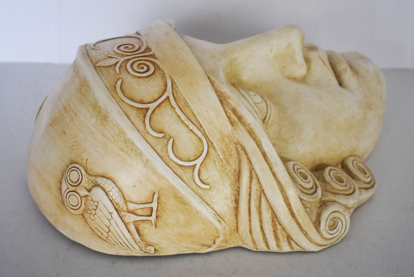 Athena Mask - Greek Goddes of Wisdom, Strength, Strategy, Courage, Inspiration, Arts, Crafts, and Skill- Wall Decoration