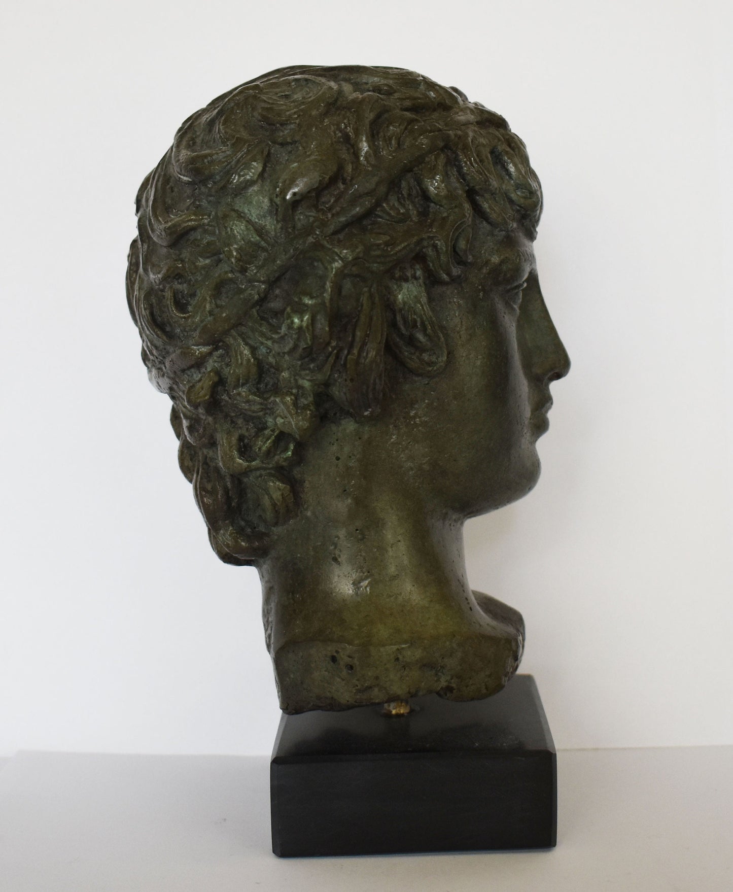 Antinous Bust - Antinoos - An Ancient Love Story with Roman Emperor Hadrian over the Centuries - pure bronze sculpture