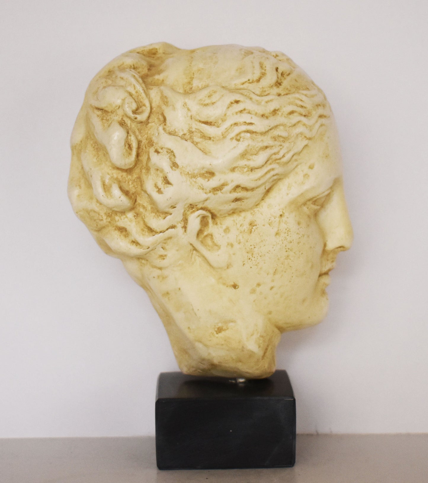 Hygieia Hygeia- Greek Goddess of Health, Cleanliness and Hygiene - Marble Base - Museum Reproduction - Head Bust