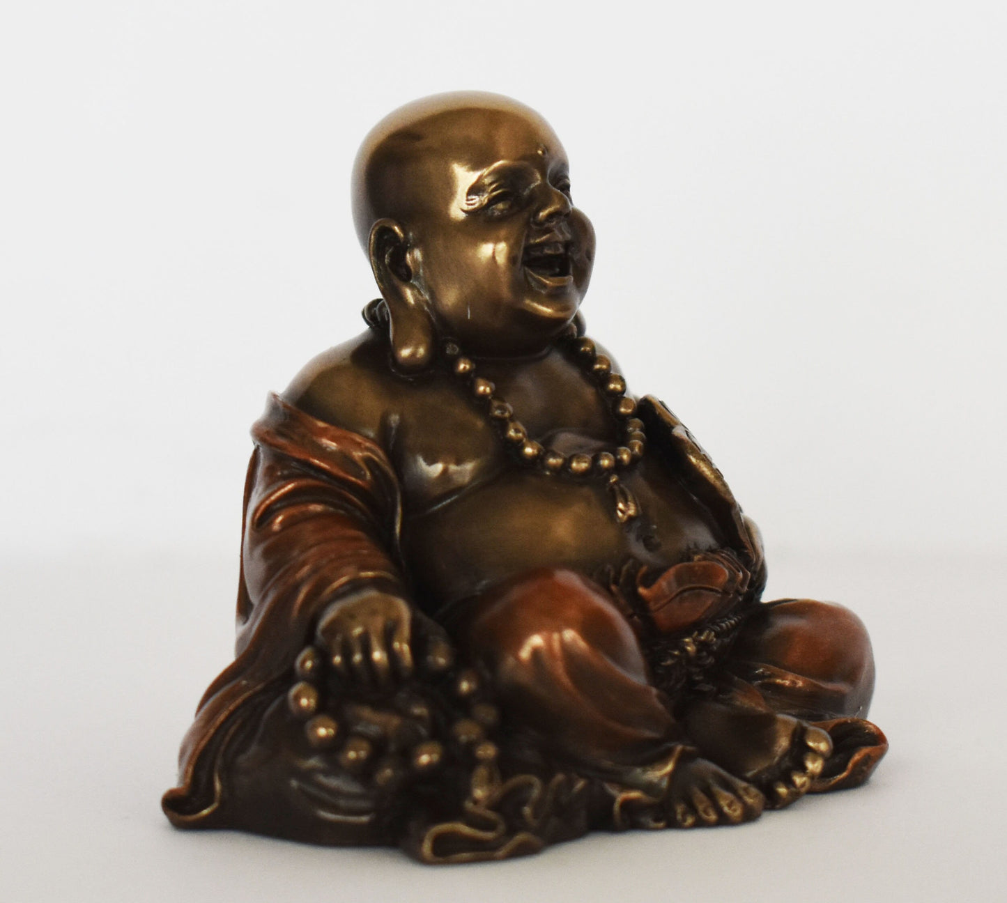 Buddha - The Awakened - Philosopher, Mendicant, Meditator, Spiritual Teacher, Religious Leader -  500-400 BC - Mini - Cold Cast Bronze Resin