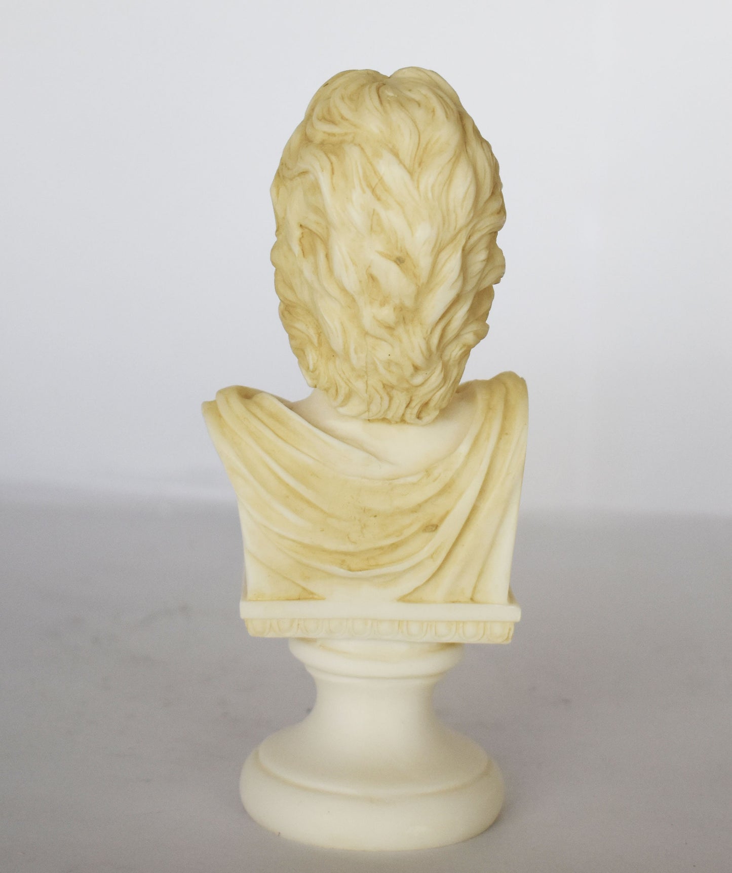 Alexander the Great - Ancient Greece - King of Macedonia - Son of Philip - Alabaster Bust