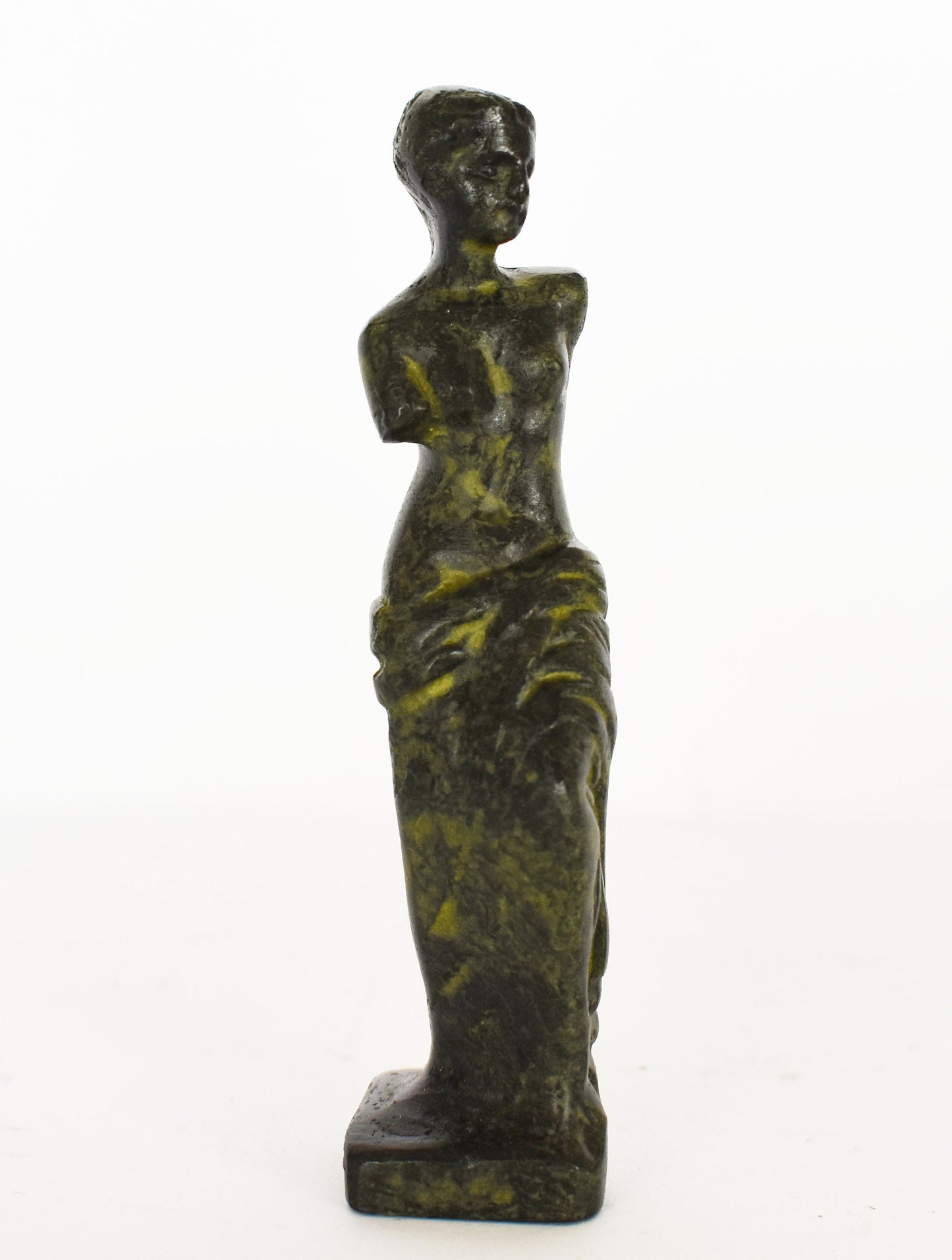 Aphrodite Venus – Greek Roman Goddess of Love, Beauty, Pleasure, Fertility, Desire and Procreation  - Miniature - pure bronze  statue