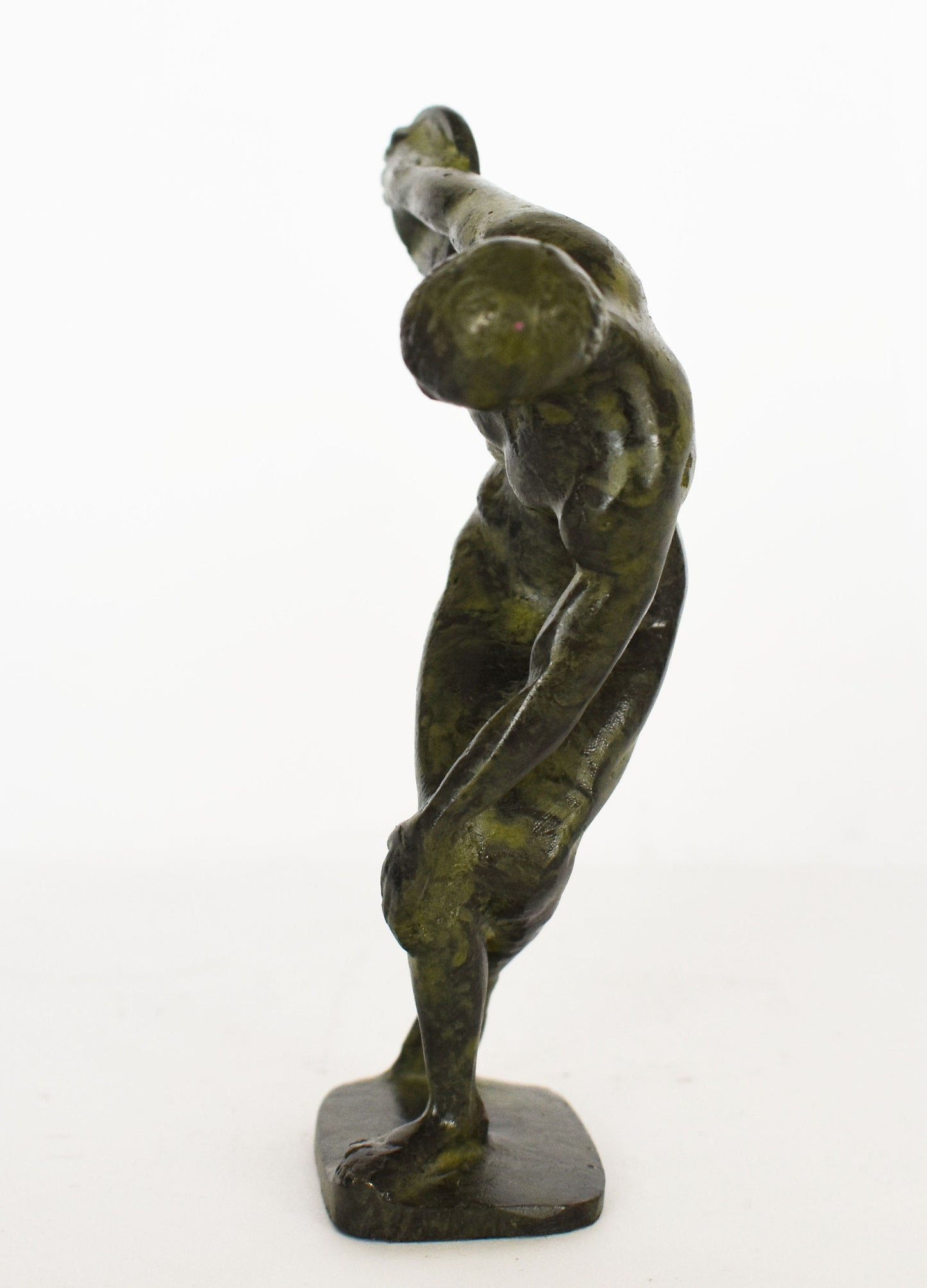 Discobolus of Myron - Discus Thrower - Olympic Games - representation of proportion, harmony, rhythm and balance - pure Bronze Sculpture