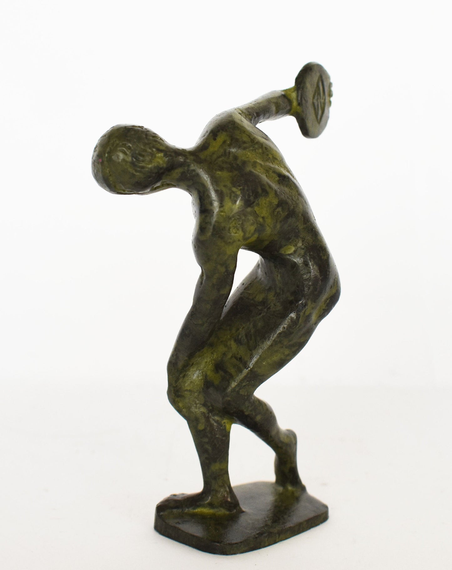 Discobolus of Myron - Discus Thrower - Olympic Games - representation of proportion, harmony, rhythm and balance - pure Bronze Sculpture