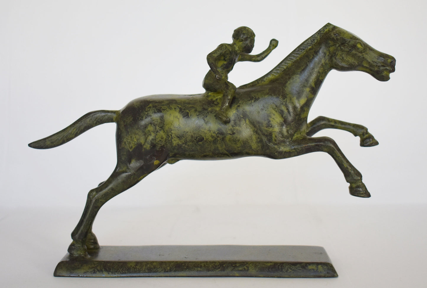 Jockey of Artemision  - Hellenistic Period, 150–140 BC - Athens National museum - Reproduction - Pure Bronze Sculpture