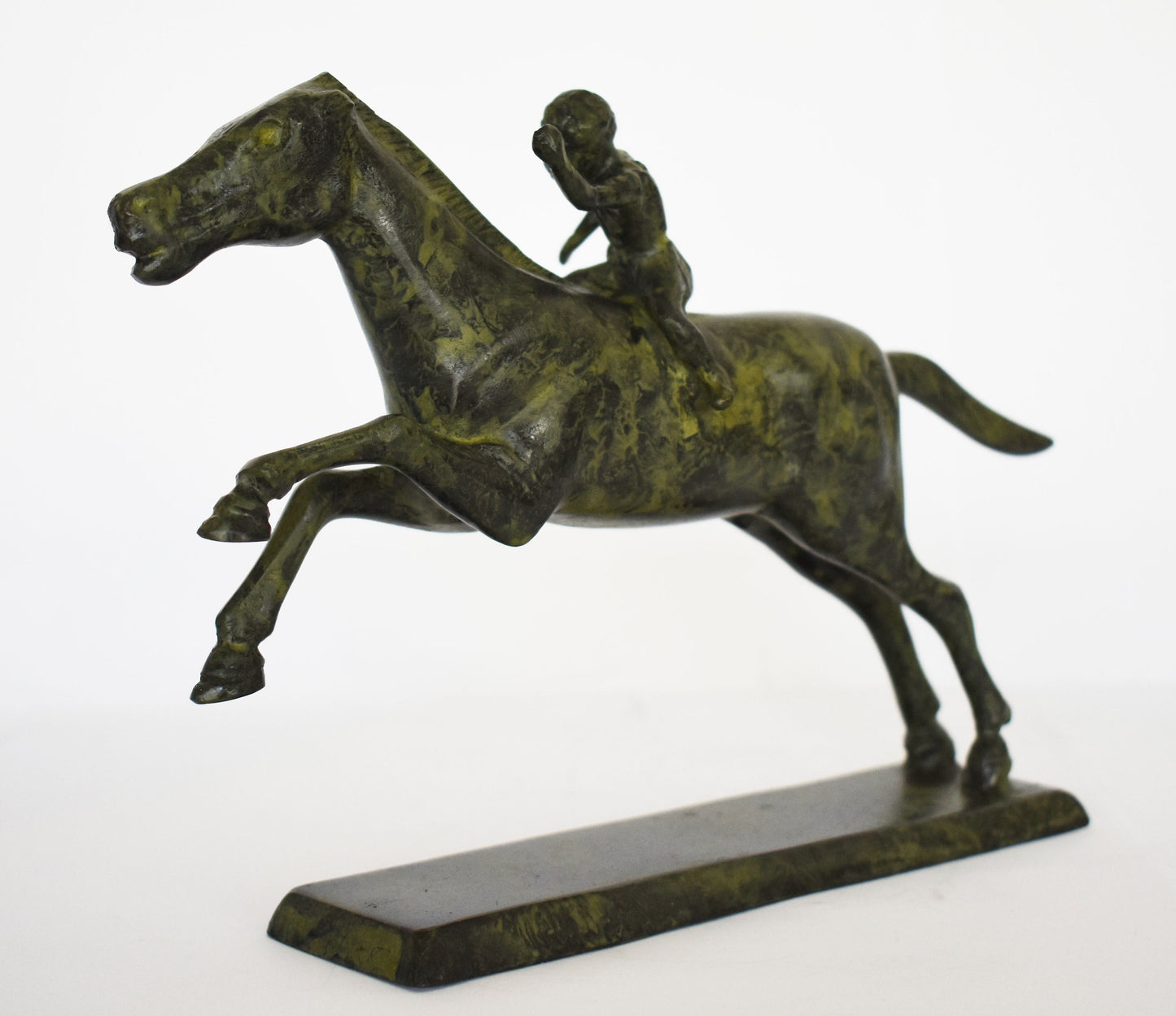 Jockey of Artemision  - Hellenistic Period, 150–140 BC - Athens National museum - Reproduction - Pure Bronze Sculpture