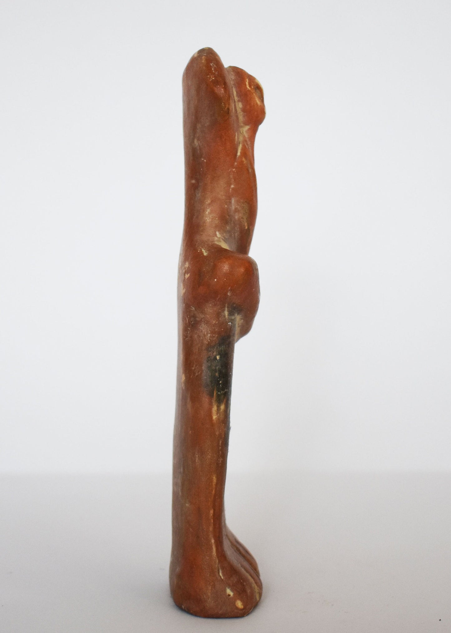 Plank Shaped Female Figurine - From Cyprus - 1100 BC - Museum Reproduction - Ceramic Artifact