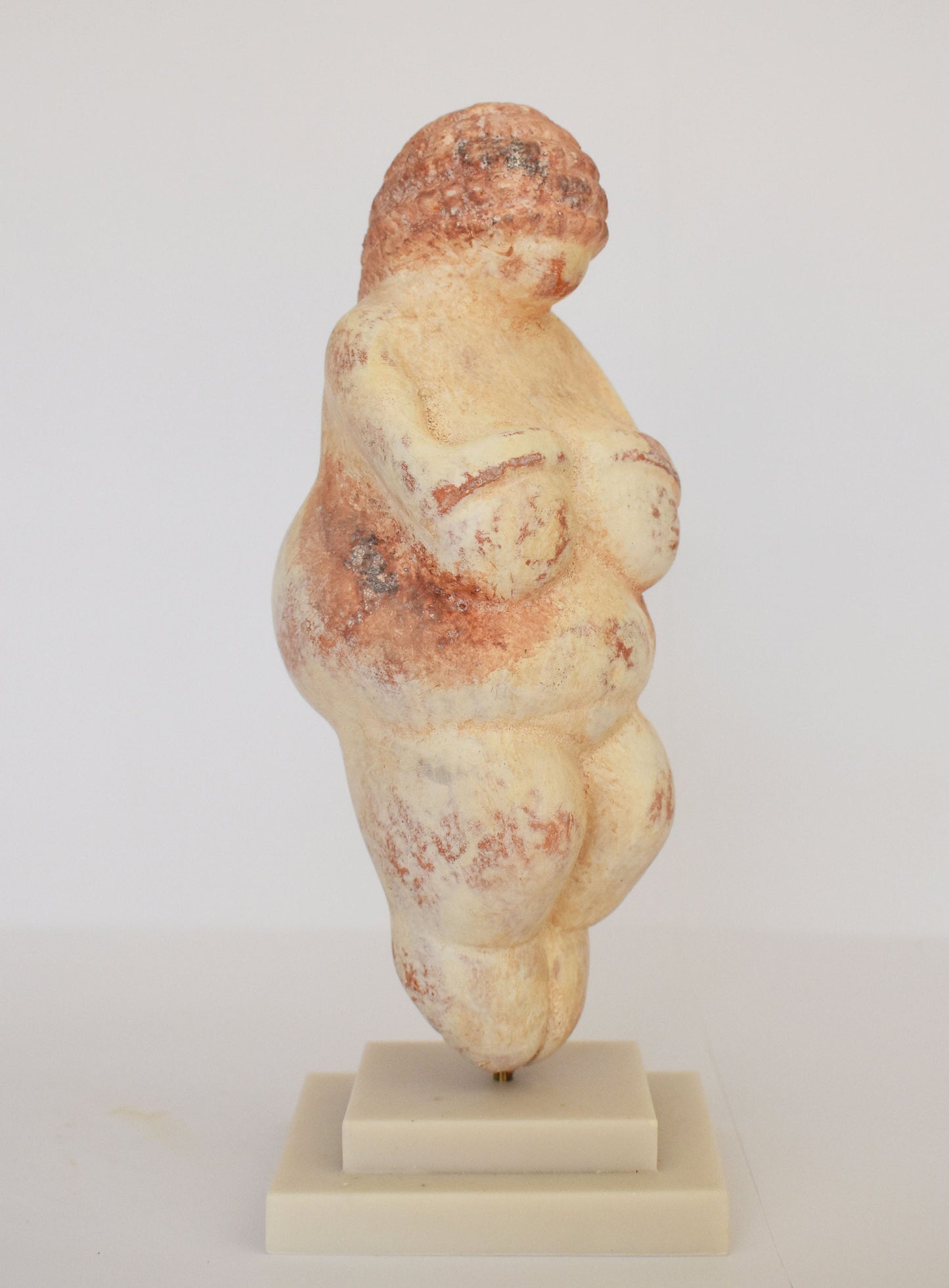 Venus of Willendorf - c 25000 BC - Paleolithic Period - Natural History Museum in Vienna, Austria - Ceramic Artifact