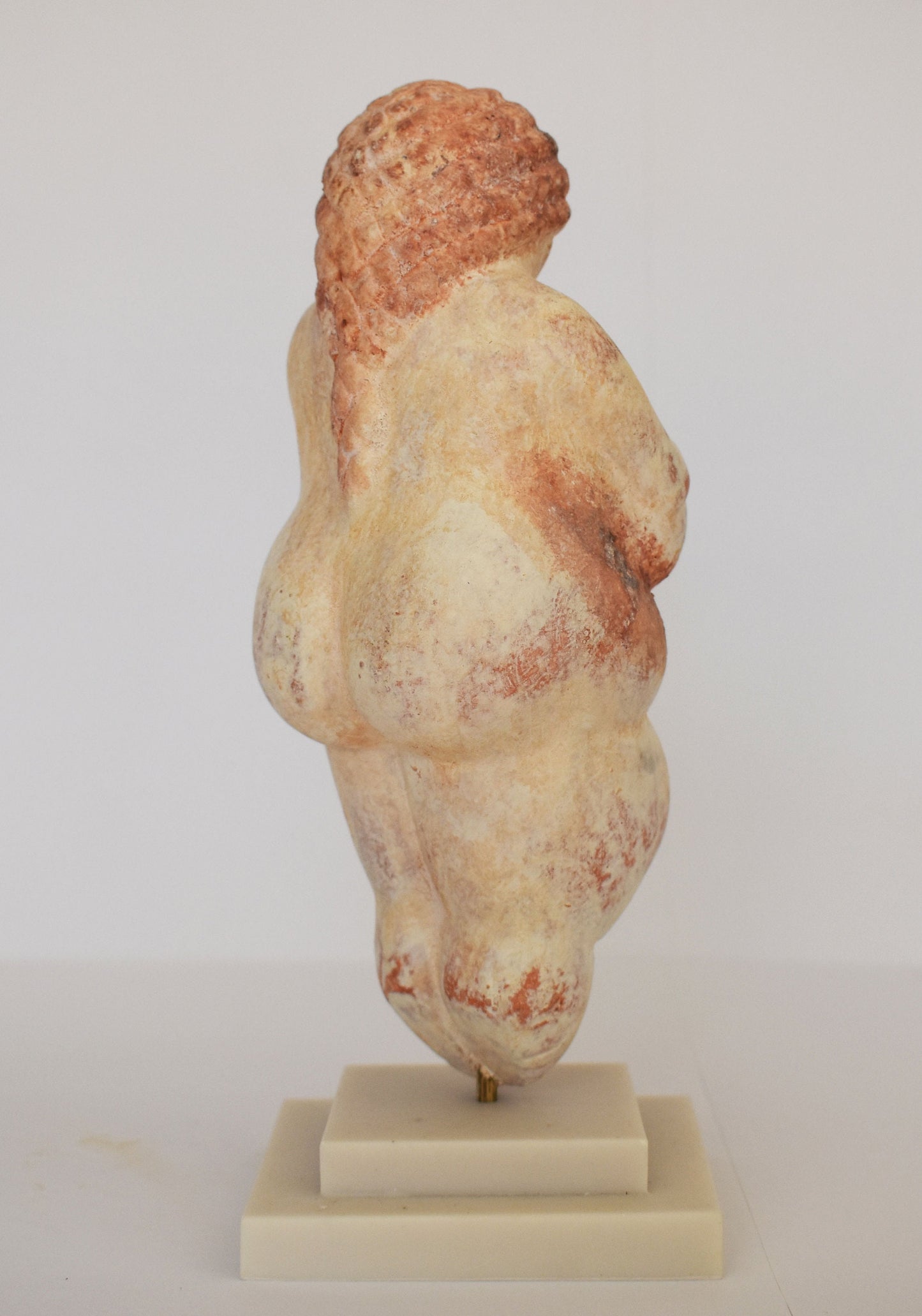 Venus of Willendorf - c 25000 BC - Paleolithic Period - Natural History Museum in Vienna, Austria - Ceramic Artifact