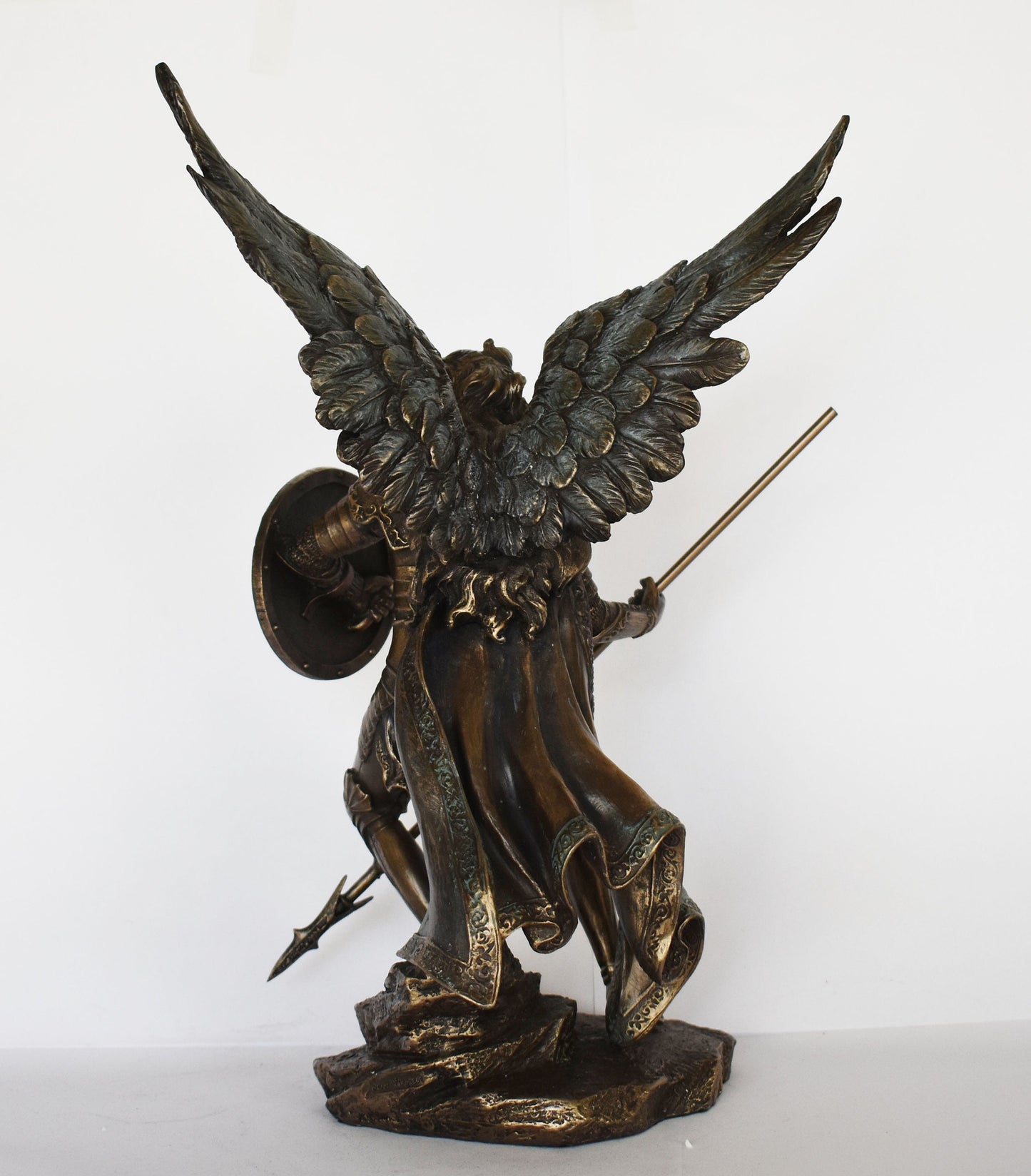 Archangel Raphael - Patron of Doctors, Sick, Travelers, Couples - Help, Guidance, Protection - Cold Cast Bronze Resin