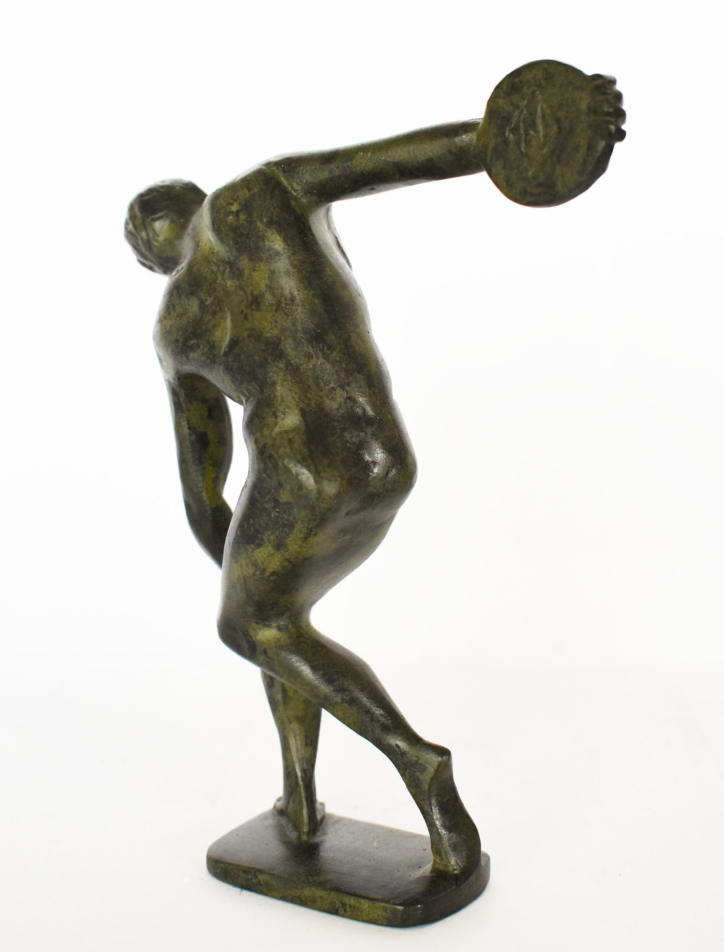 Discobolus of Myron - It shows real life through art, and showing success and motion - pure Bronze Sculpture