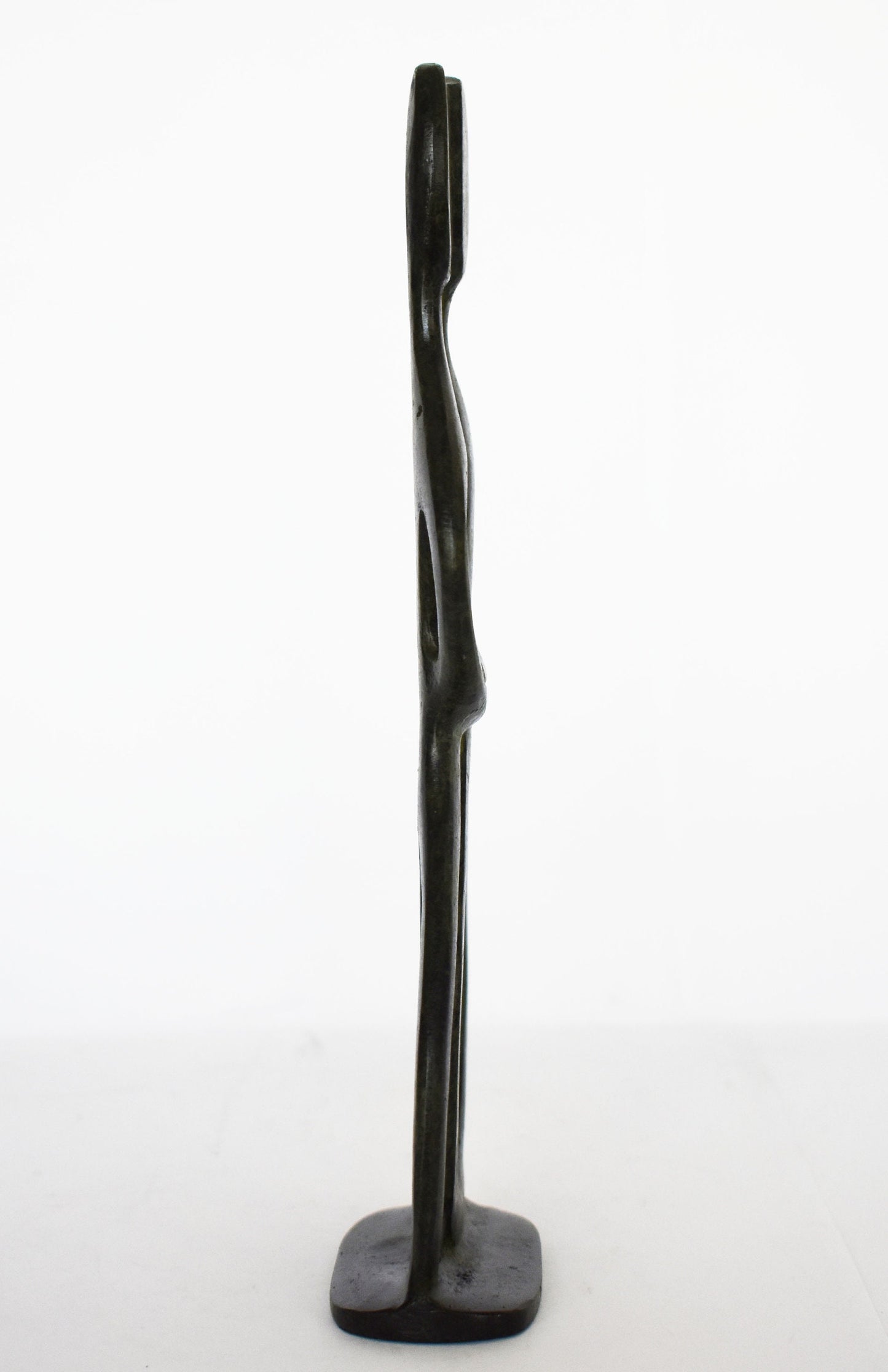 Cycladic Couple - Embrace each other - Inloved - Devotion - pure bronze  statue