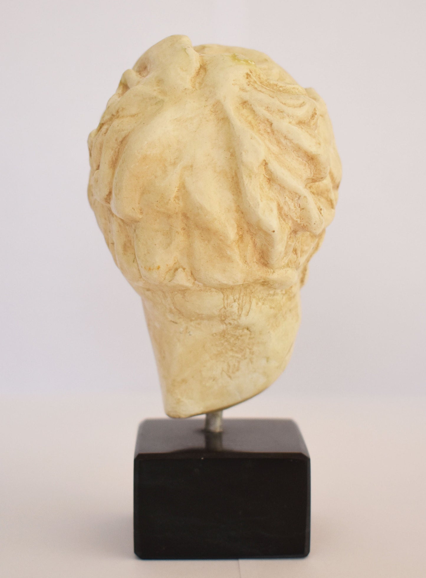 Hygieia - Greek Goddess of Health, Cleanliness and Hygiene - Marble Base - Museum Reproduction - Head Bust