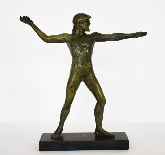 Zeus Jupiter-  Greek Roman God of Mount Olympus - Ruler of Sky, Lightning and Thunder - Greatest of all the Figures of Greek Myths - Bronze