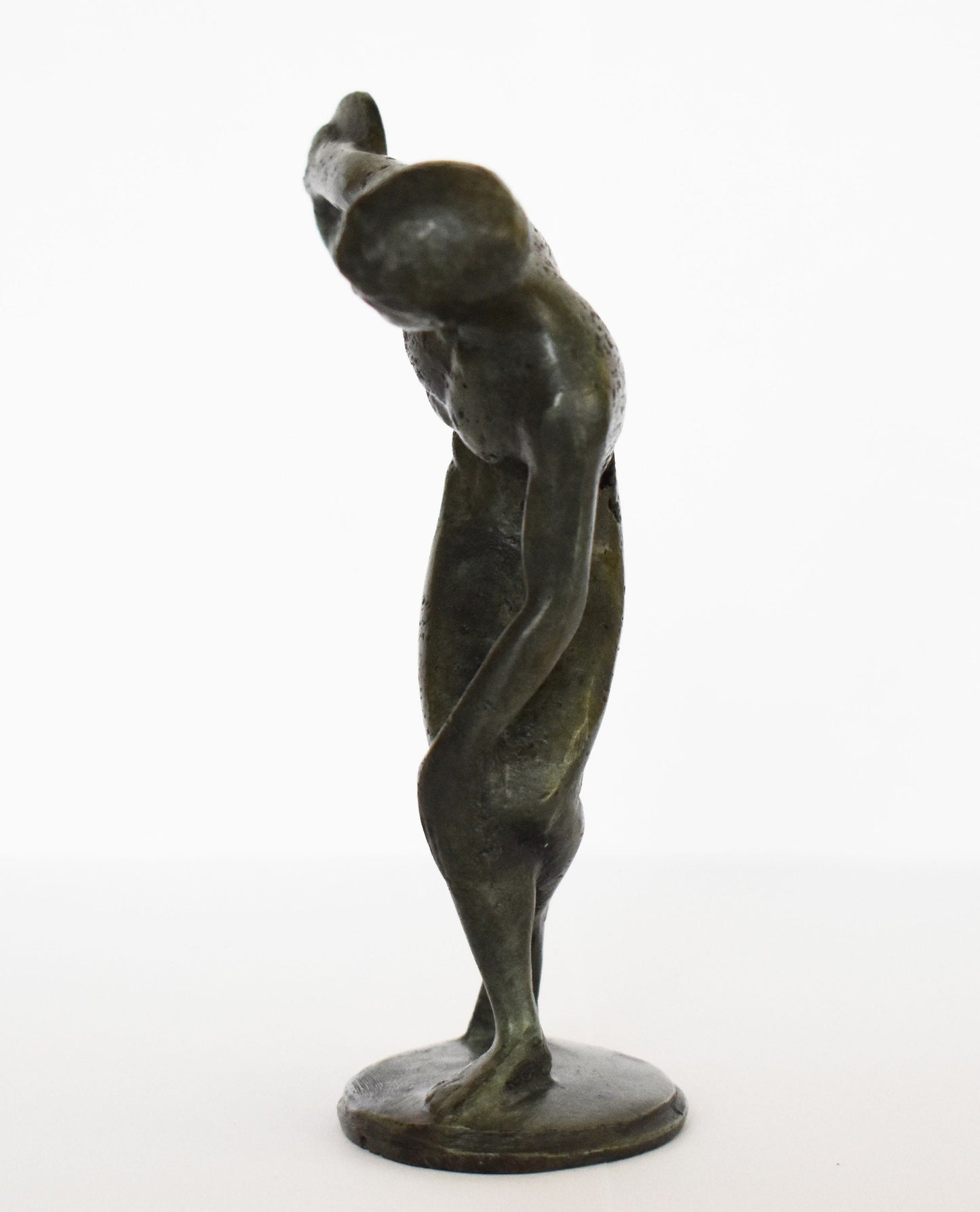 Discobolus of Myron - Discus Thrower - Creating angles of symmetry, and the values of the human body - pure Bronze Sculpture