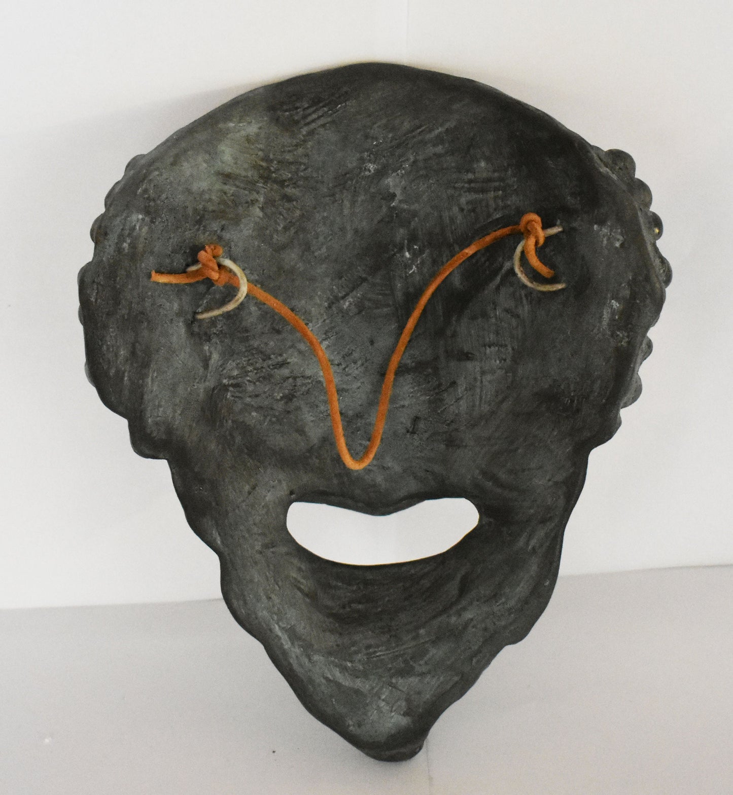 Dionysus Mask - Greek God of Wine, Fertility, Ritual Madness, Theater and Religious Ecstasy- Wall Decoration - Bronze Colour Effect