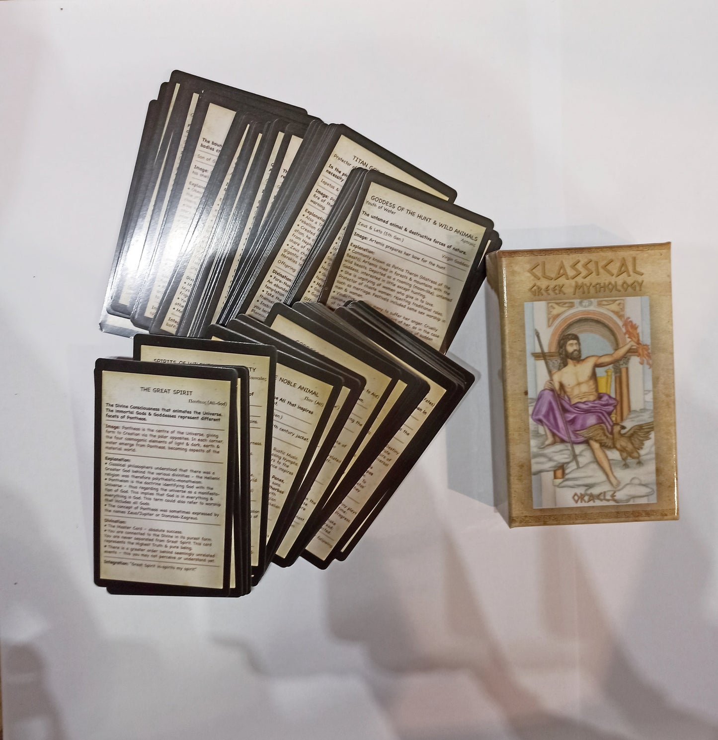 Oracle Cards - Greek Mythology - Divination, Destiny - Life Advices, Messages - Future Path