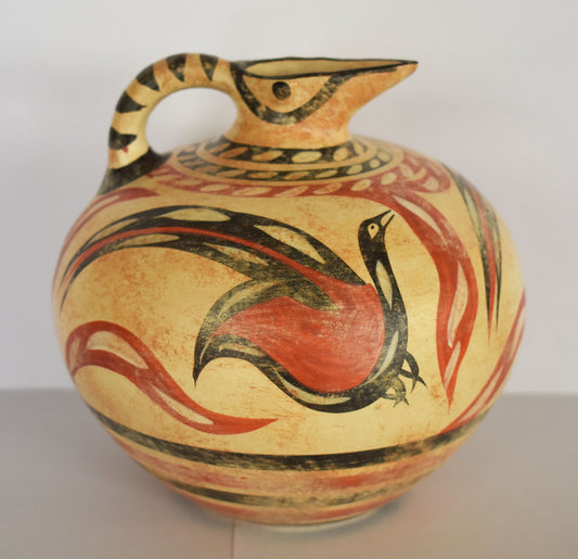 Vessel with Bird - Minoan - Akrotiri, Thera - 1700 BC - Small - Ceramic Vase