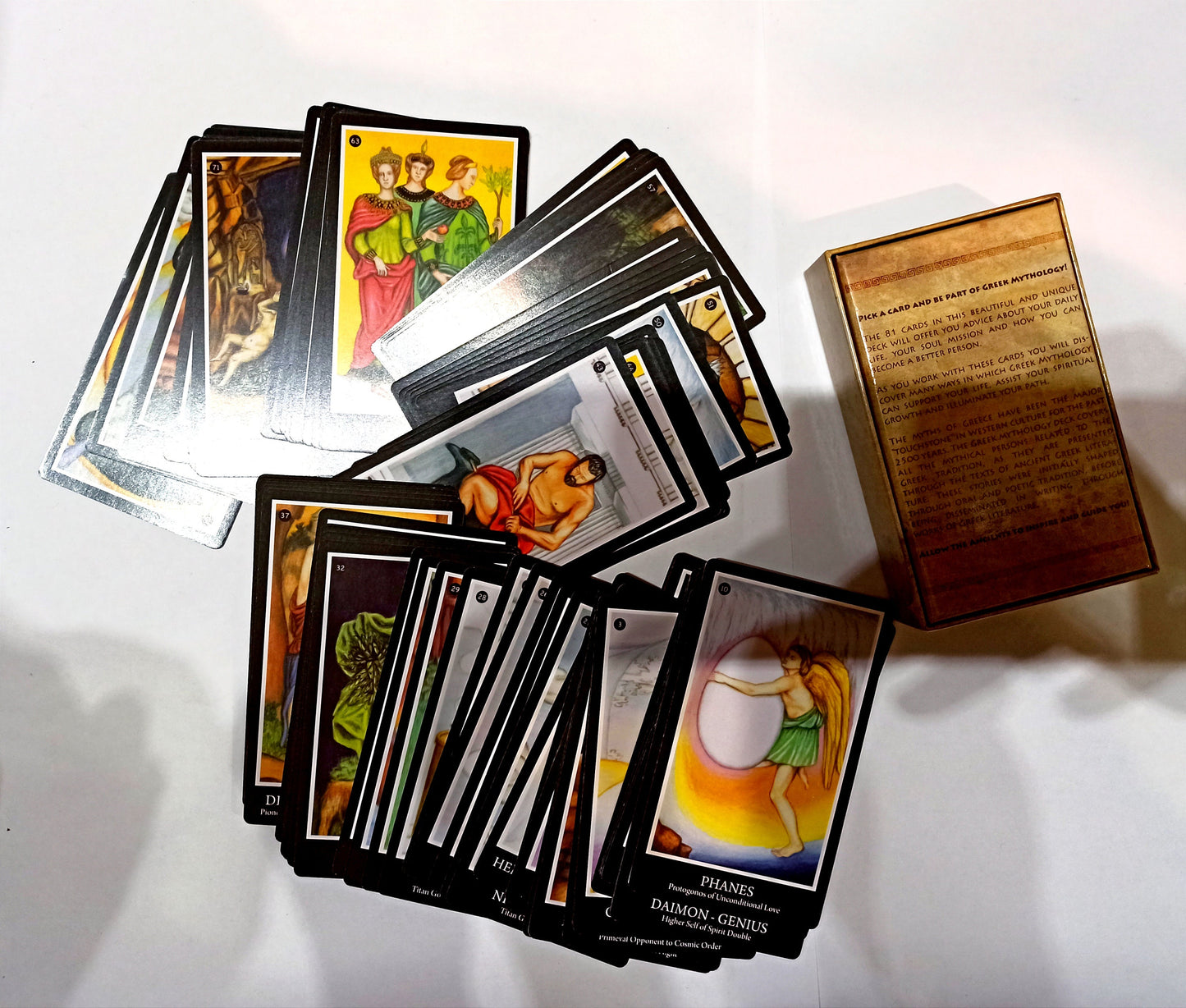 Oracle Cards - Greek Mythology - Divination, Destiny - Life Advices, Messages - Future Path