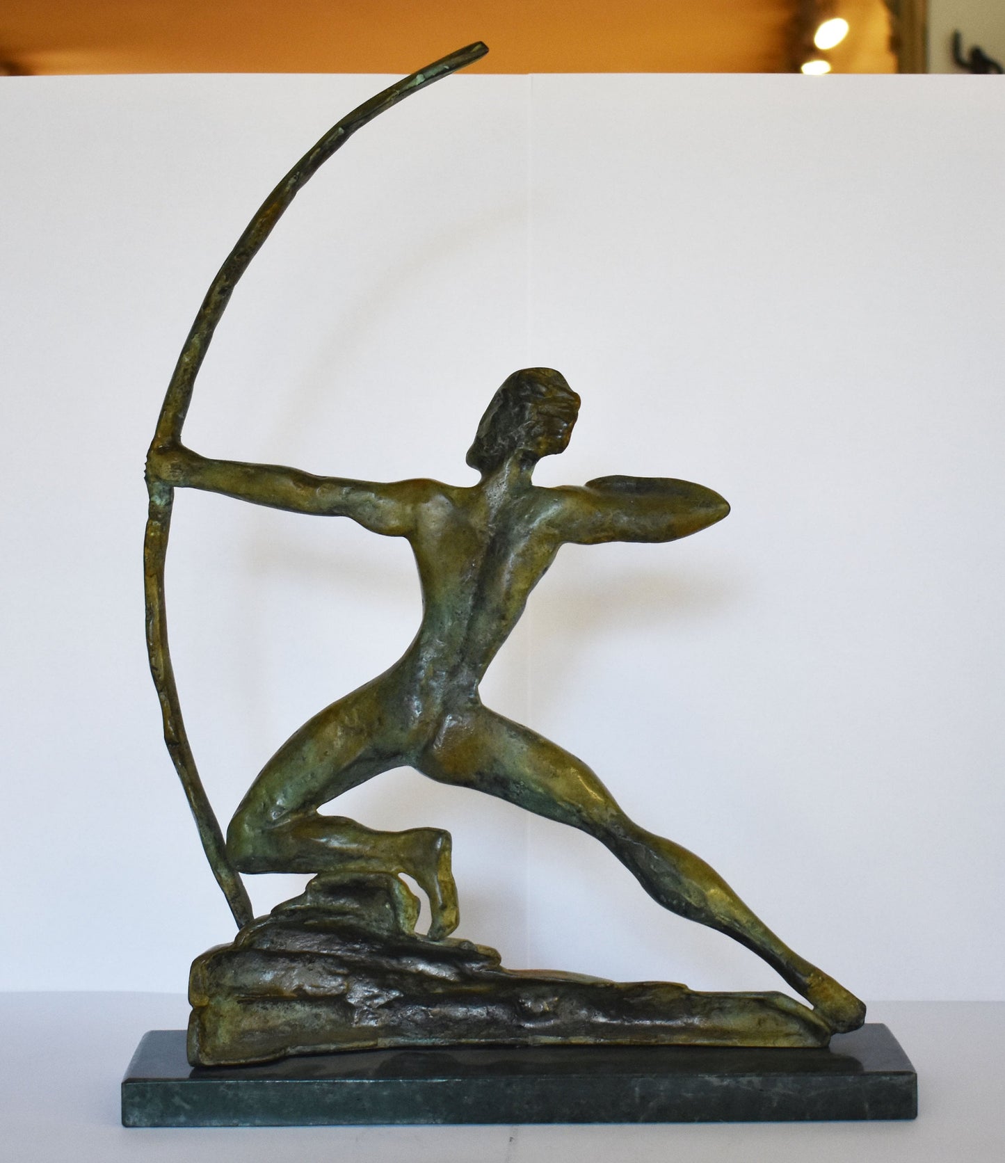 Archer - Toxotae - Classic Period - 500 BC - Ancient Greece - Olympic Games Athlete - Pure Bronze Statue